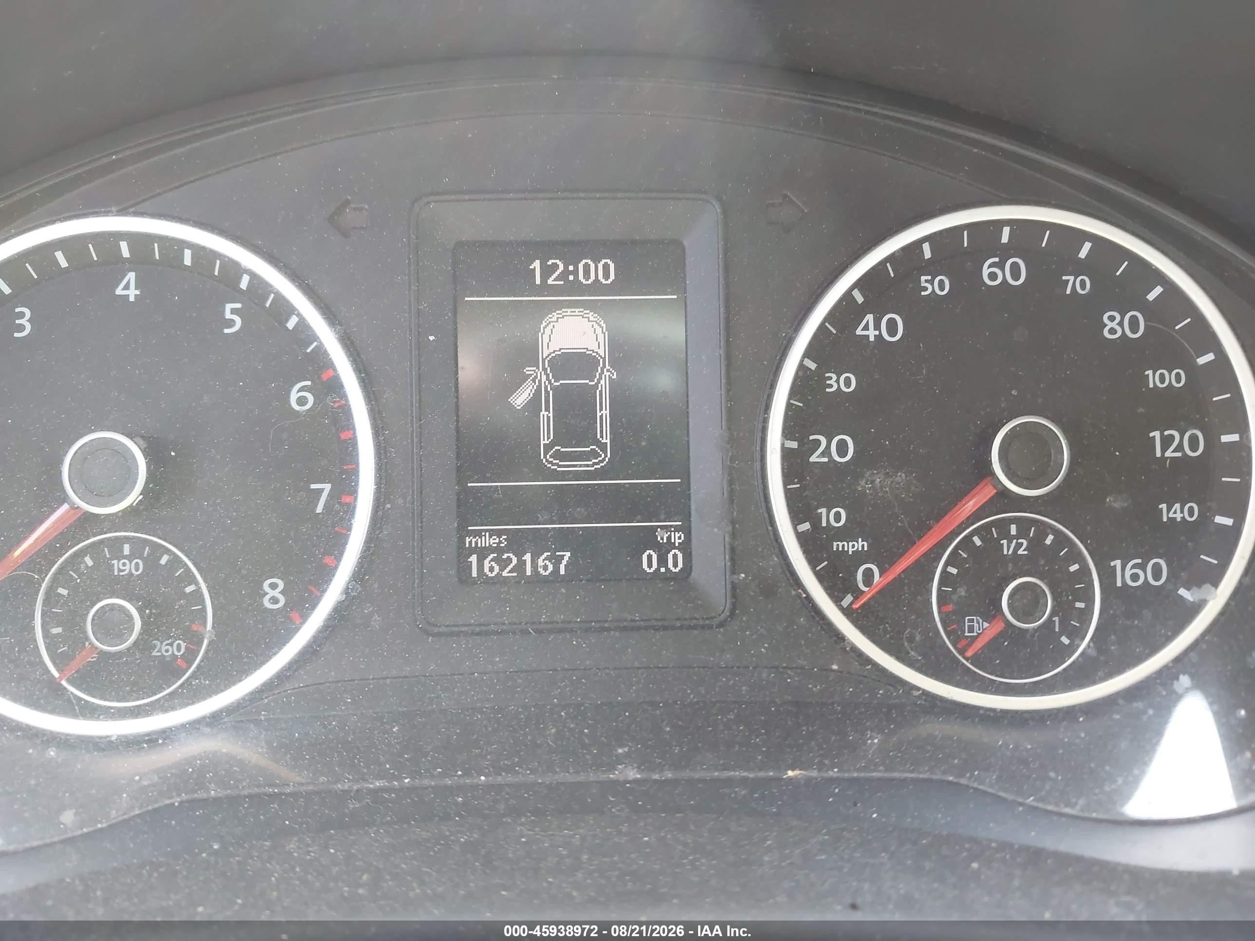 2010 Volkswagen Tiguan Se Blue vin: WVGAV7AX8AW502789