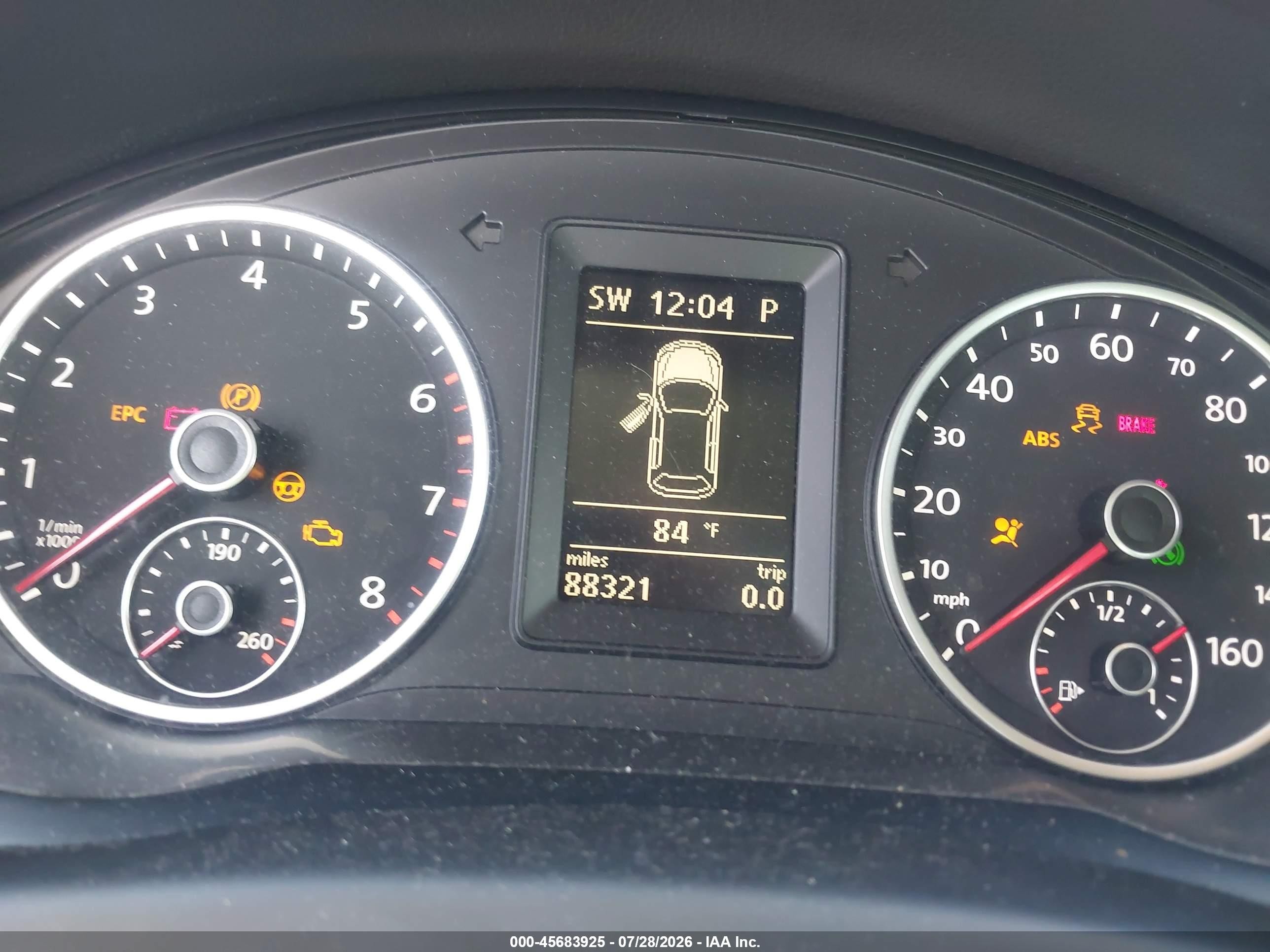 2012 Volkswagen Tiguan Se White vin: WVGAV7AX8CW532698