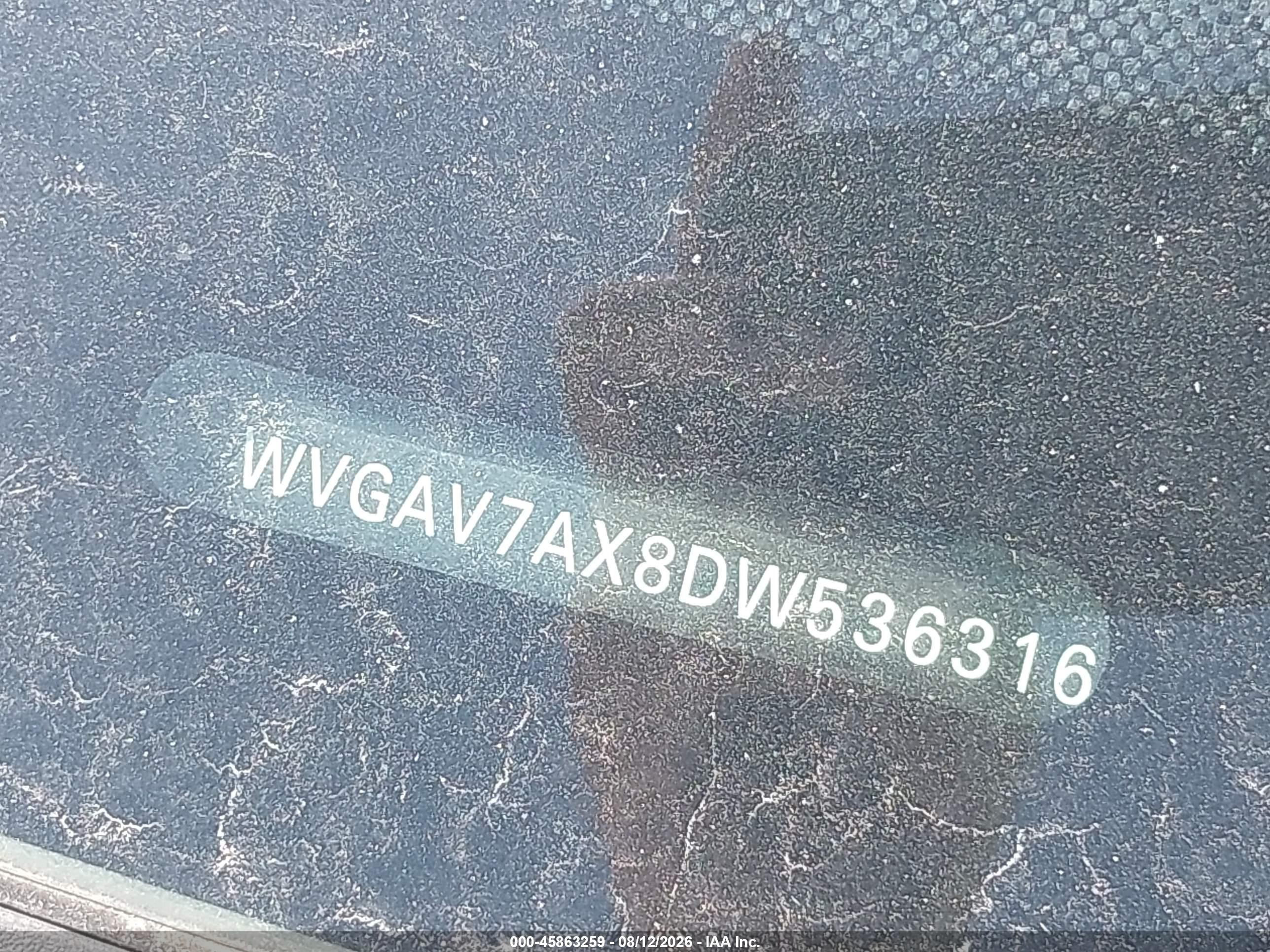 2013 Volkswagen Tiguan Se Silver vin: WVGAV7AX8DW536316