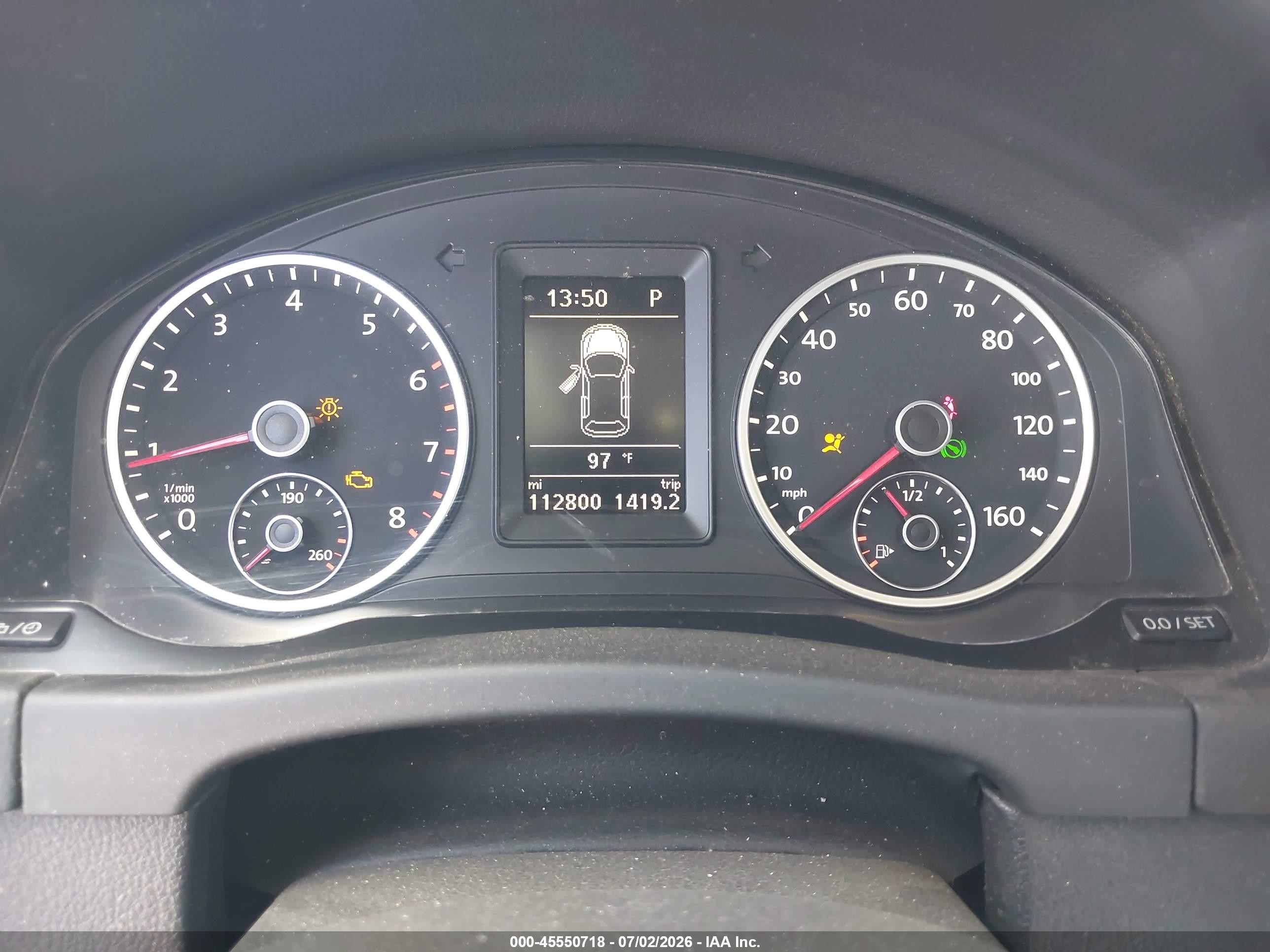 2013 Volkswagen Tiguan S Black vin: WVGAV7AX8DW544870