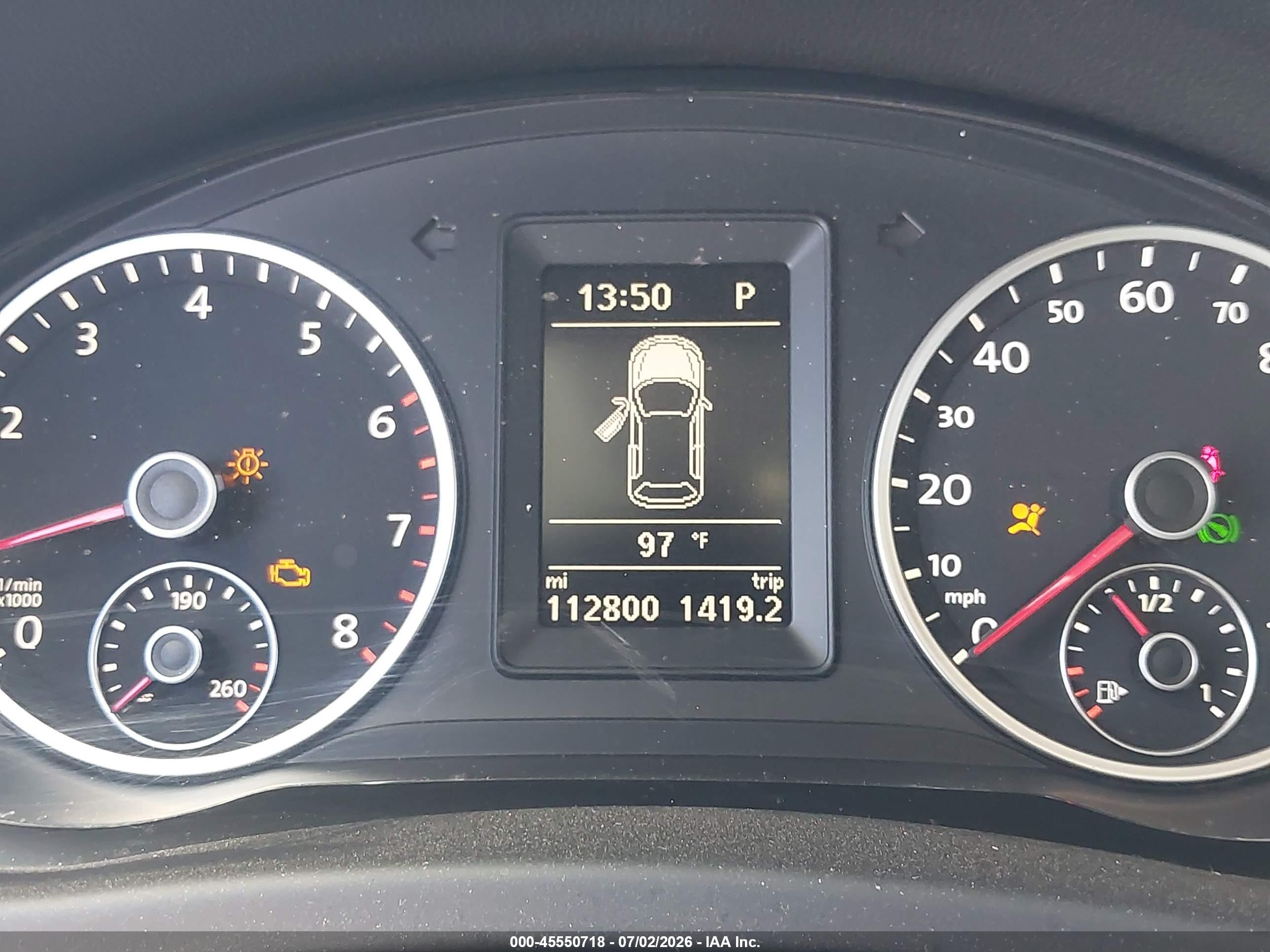 2013 Volkswagen Tiguan S Black vin: WVGAV7AX8DW544870