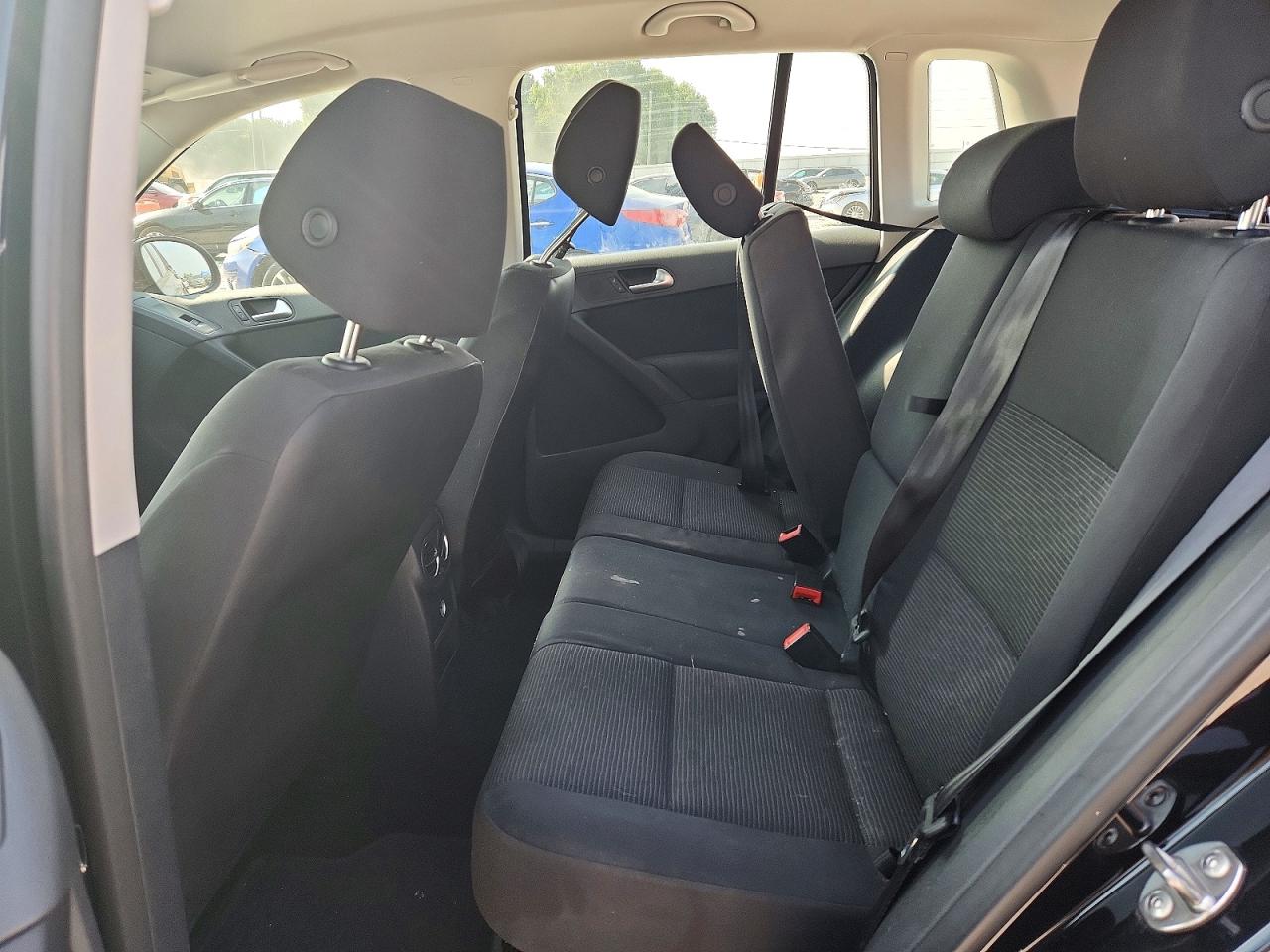 2013 Volkswagen Tiguan S Black vin: WVGAV7AX8DW553973