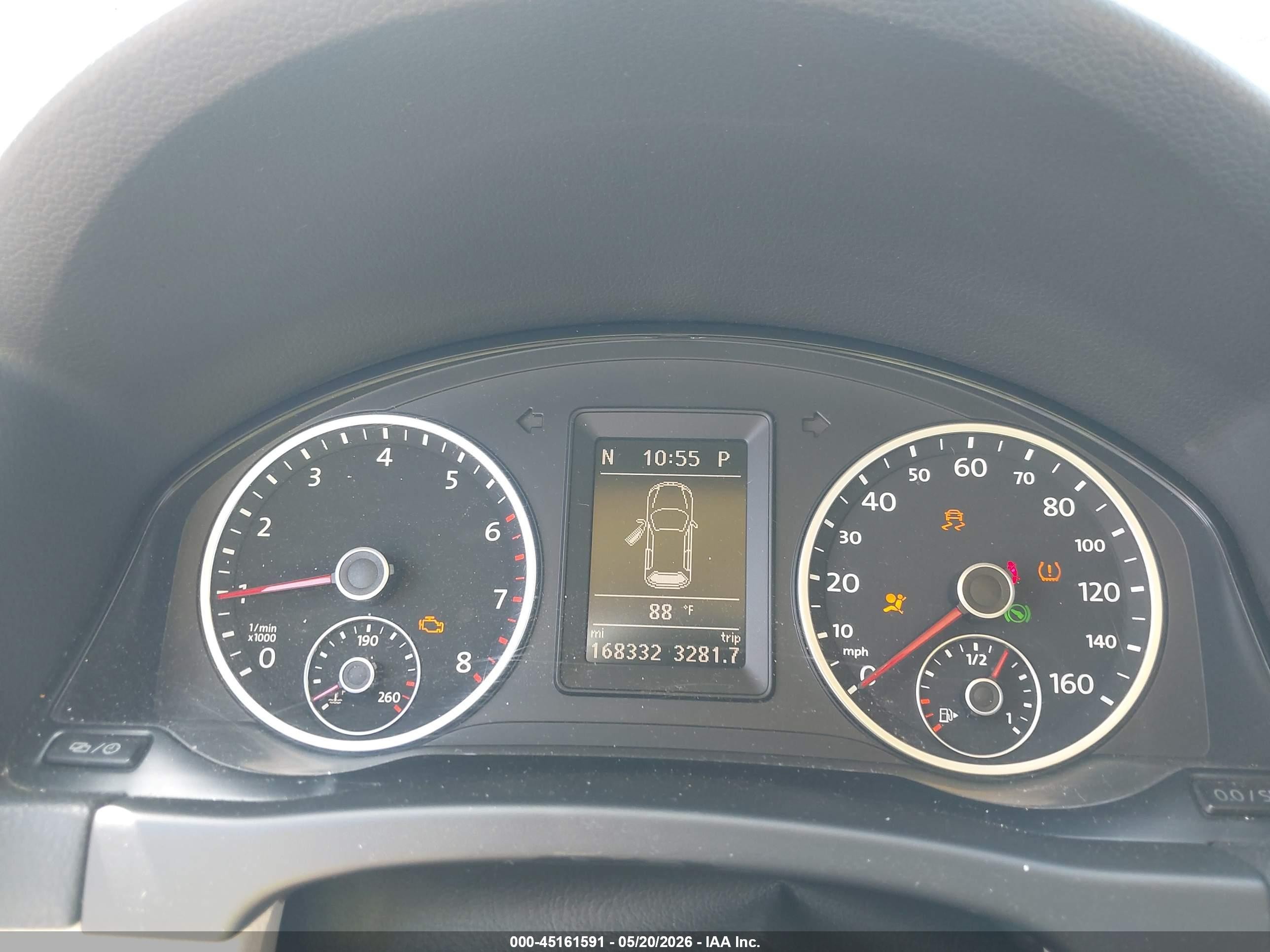 2013 Volkswagen Tiguan Se Blue vin: WVGAV7AX8DW554993