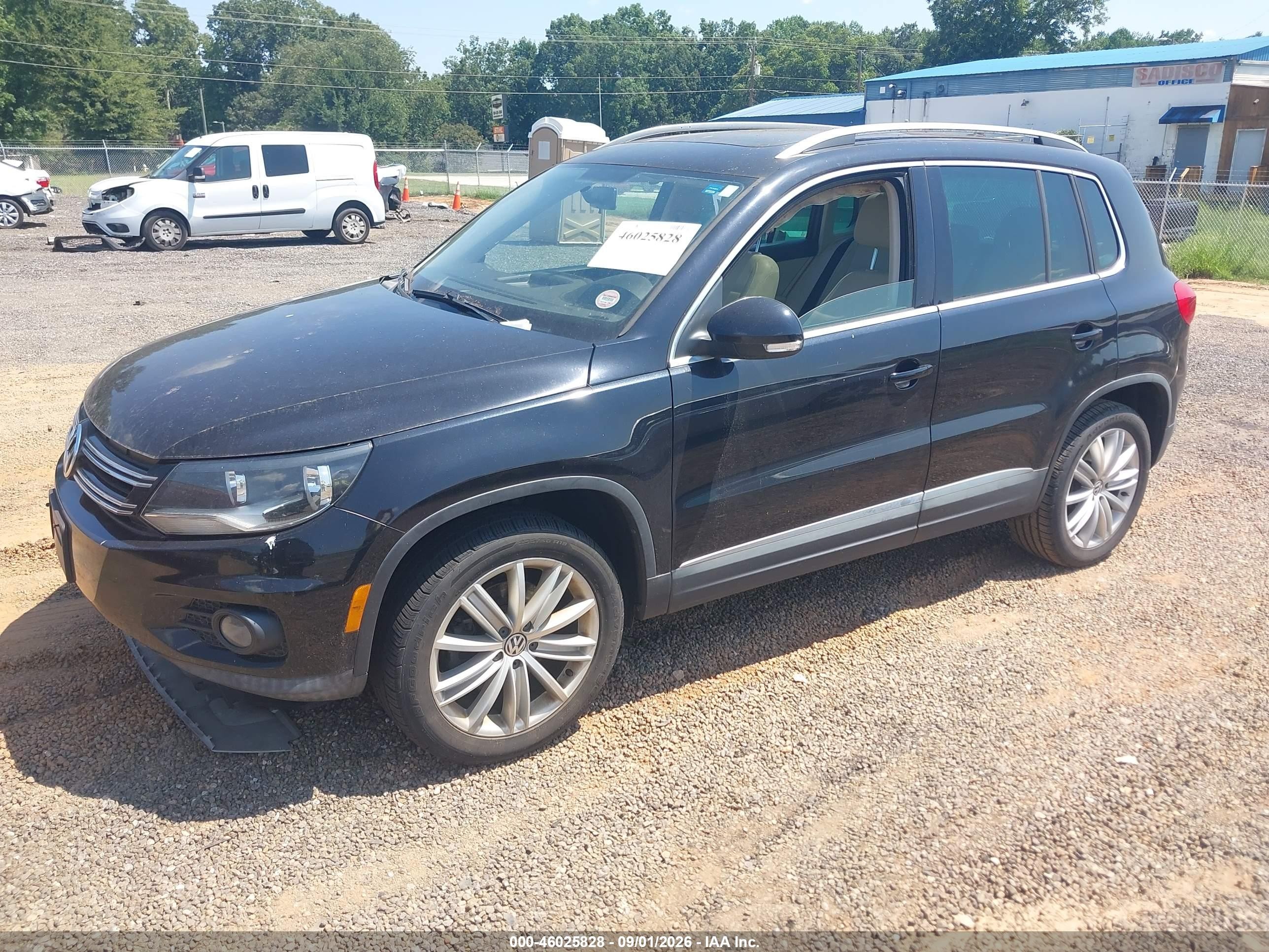 2015 Volkswagen Tiguan Sel Black vin: WVGAV7AX8FW543804