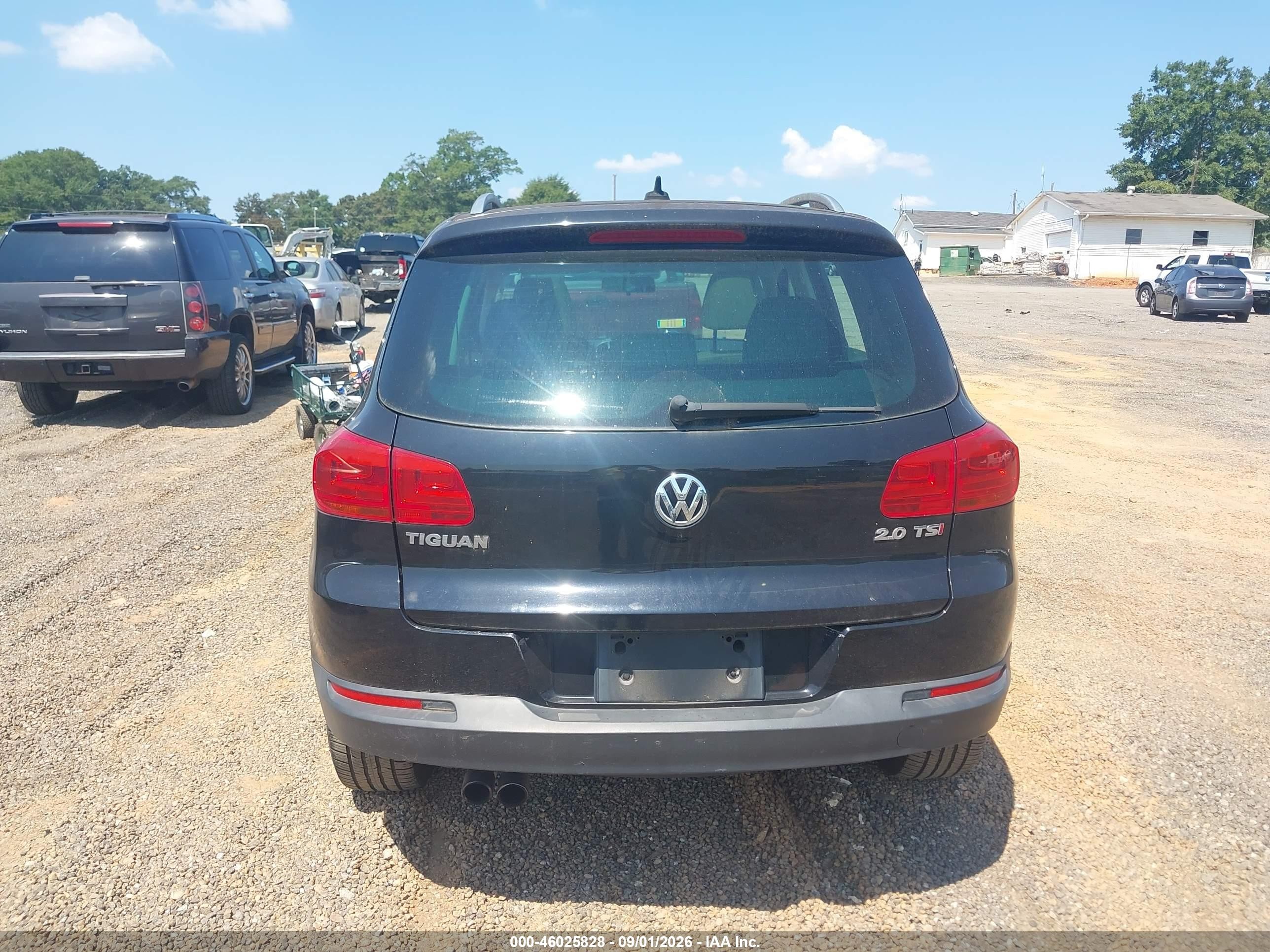 2015 Volkswagen Tiguan Sel Black vin: WVGAV7AX8FW543804