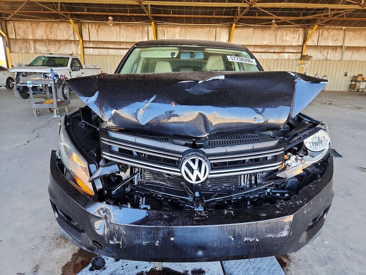 2012 Volkswagen Tiguan S Black vin: WVGAV7AX9CW560722