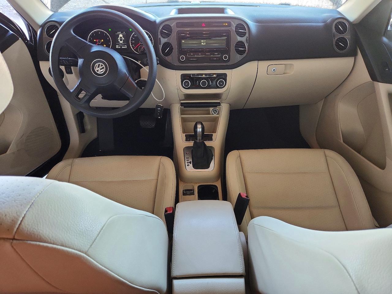 2012 Volkswagen Tiguan S Black vin: WVGAV7AX9CW560722