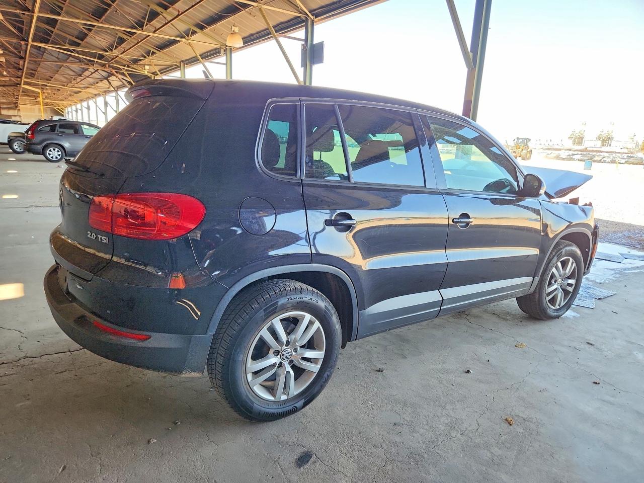 2012 Volkswagen Tiguan S Black vin: WVGAV7AX9CW560722