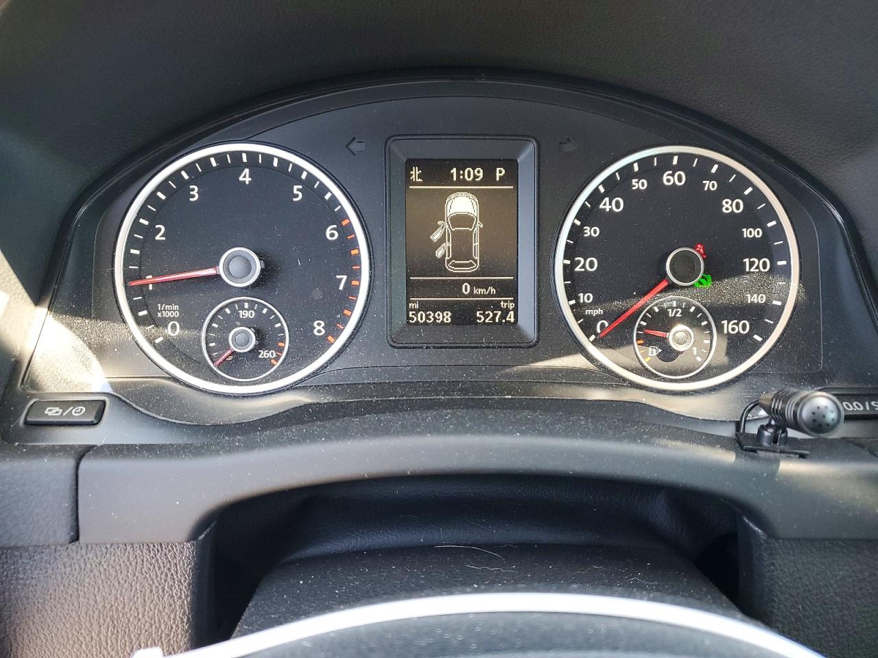 2013 Volkswagen Tiguan S Gray vin: WVGAV7AX9DW536244