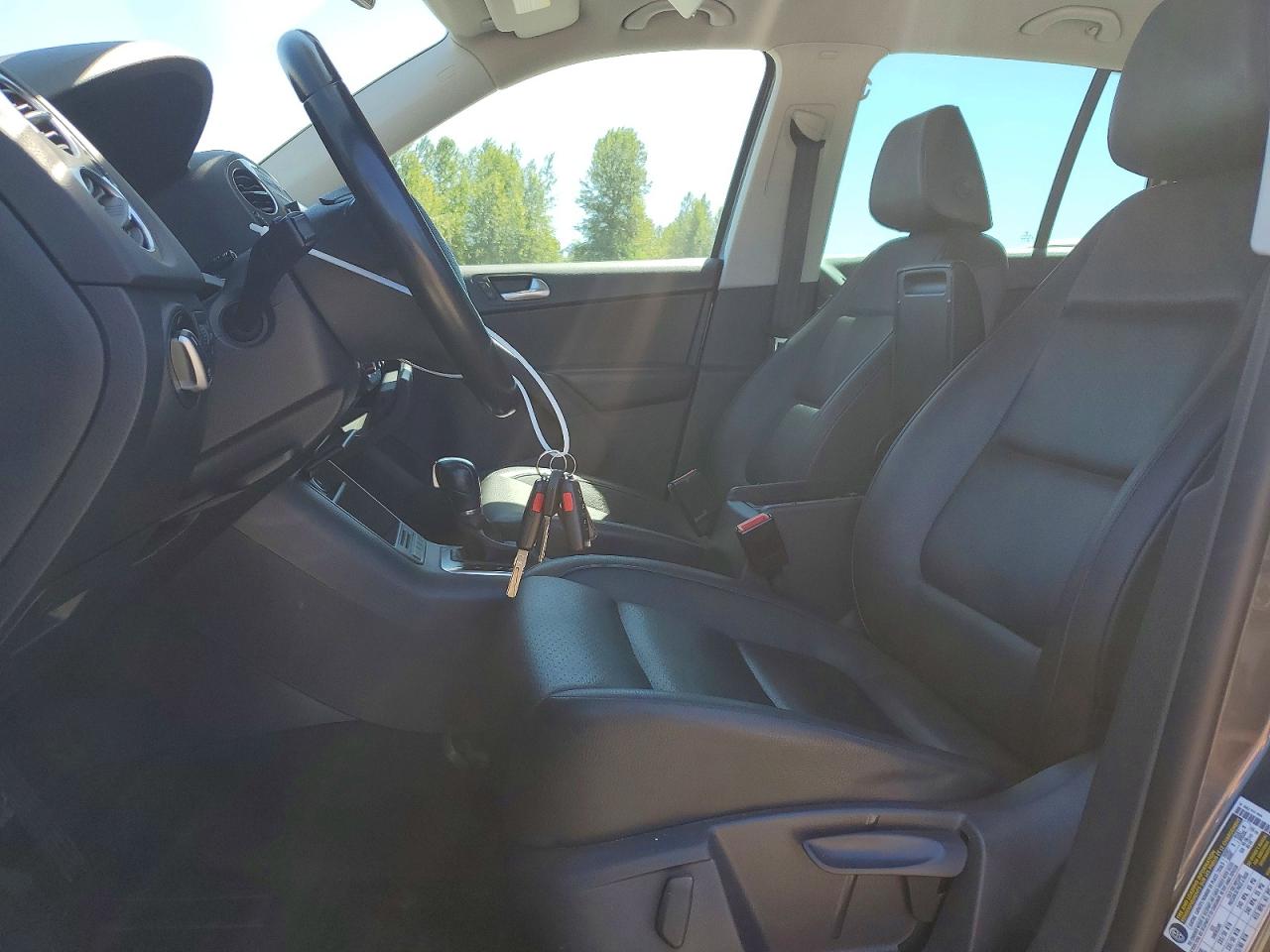 2013 Volkswagen Tiguan S Gray vin: WVGAV7AX9DW536244