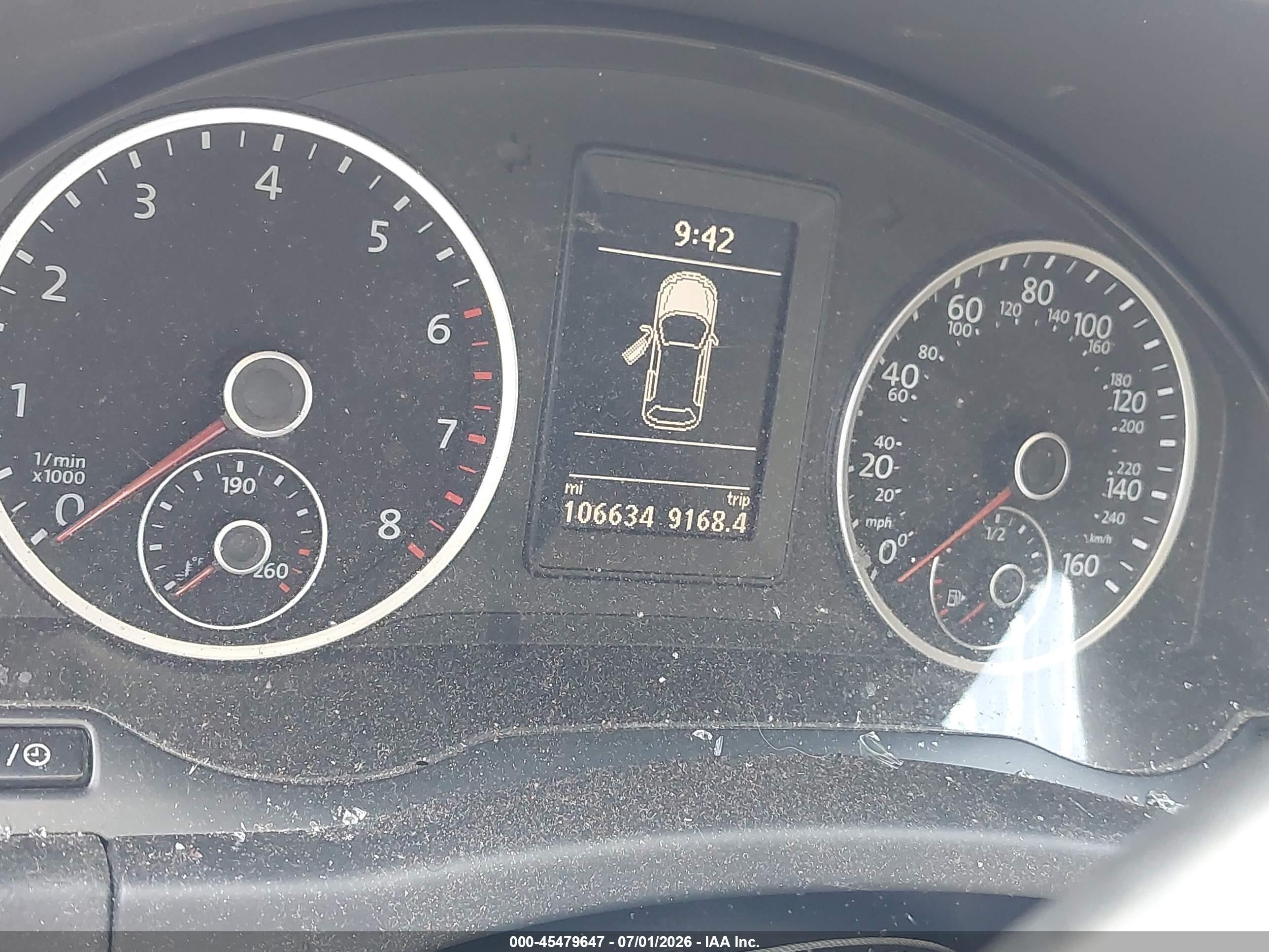 2015 Volkswagen Tiguan Sel Белый vin: WVGAV7AX9FW558635