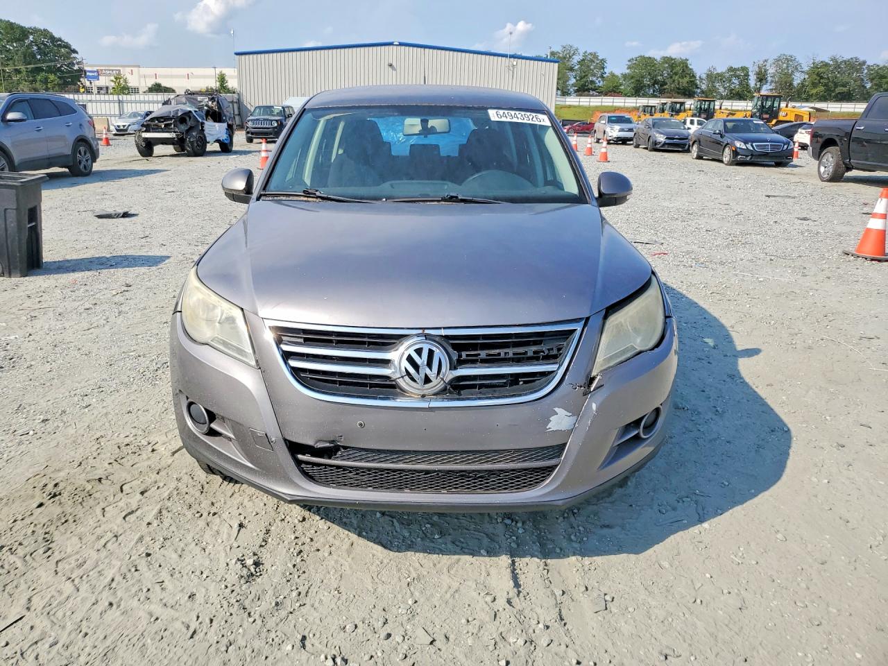 2010 Volkswagen Tiguan S Gray vin: WVGAV7AXXAW511610