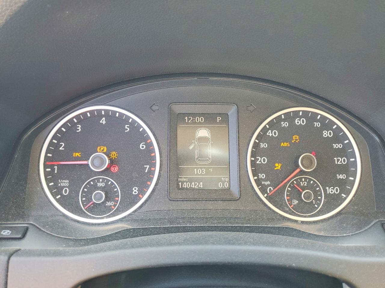 2012 Volkswagen Tiguan S Blue vin: WVGAV7AXXCW555982