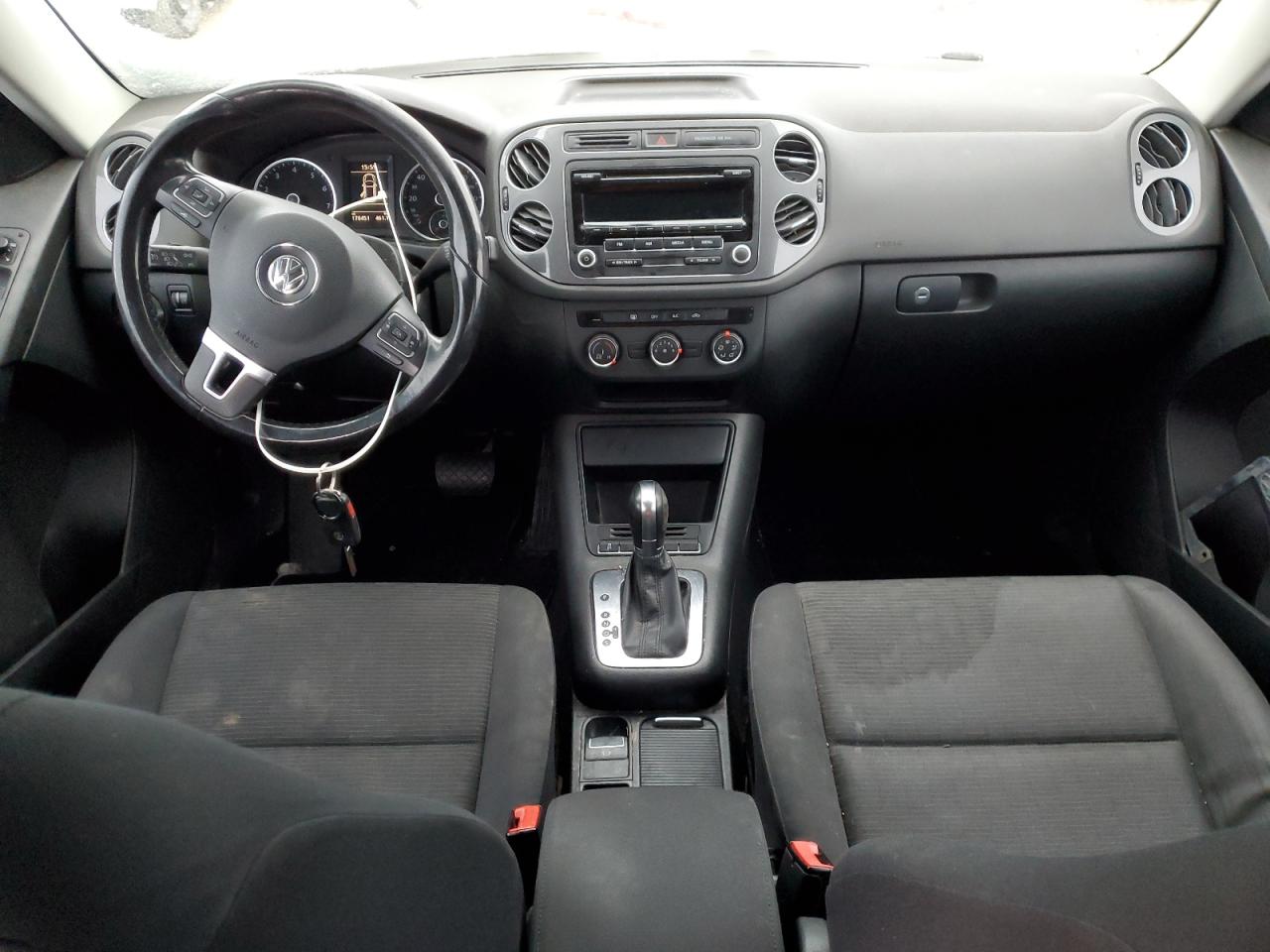 2013 Volkswagen Tiguan S Gray vin: WVGAV7AXXDW020782
