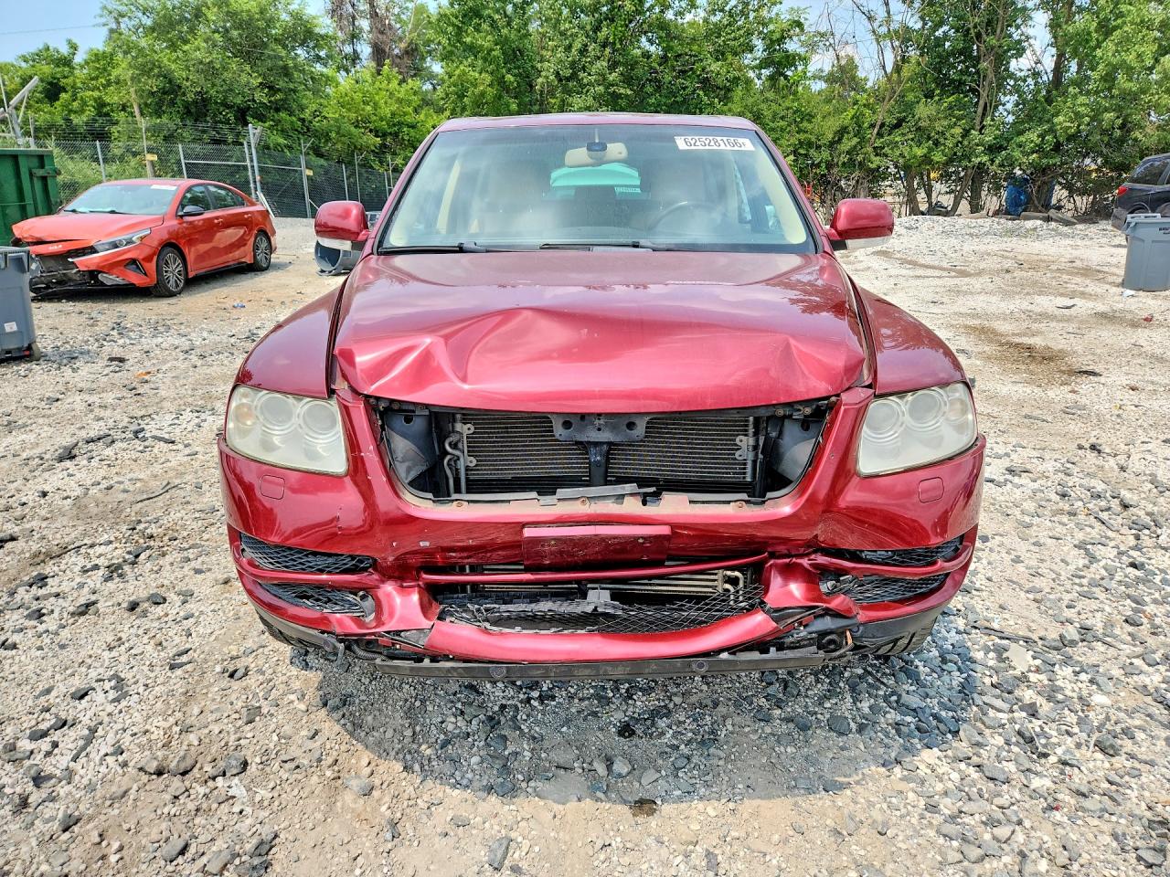 2004 Volkswagen Touareg 3.2 Red vin: WVGBC67L04D022738