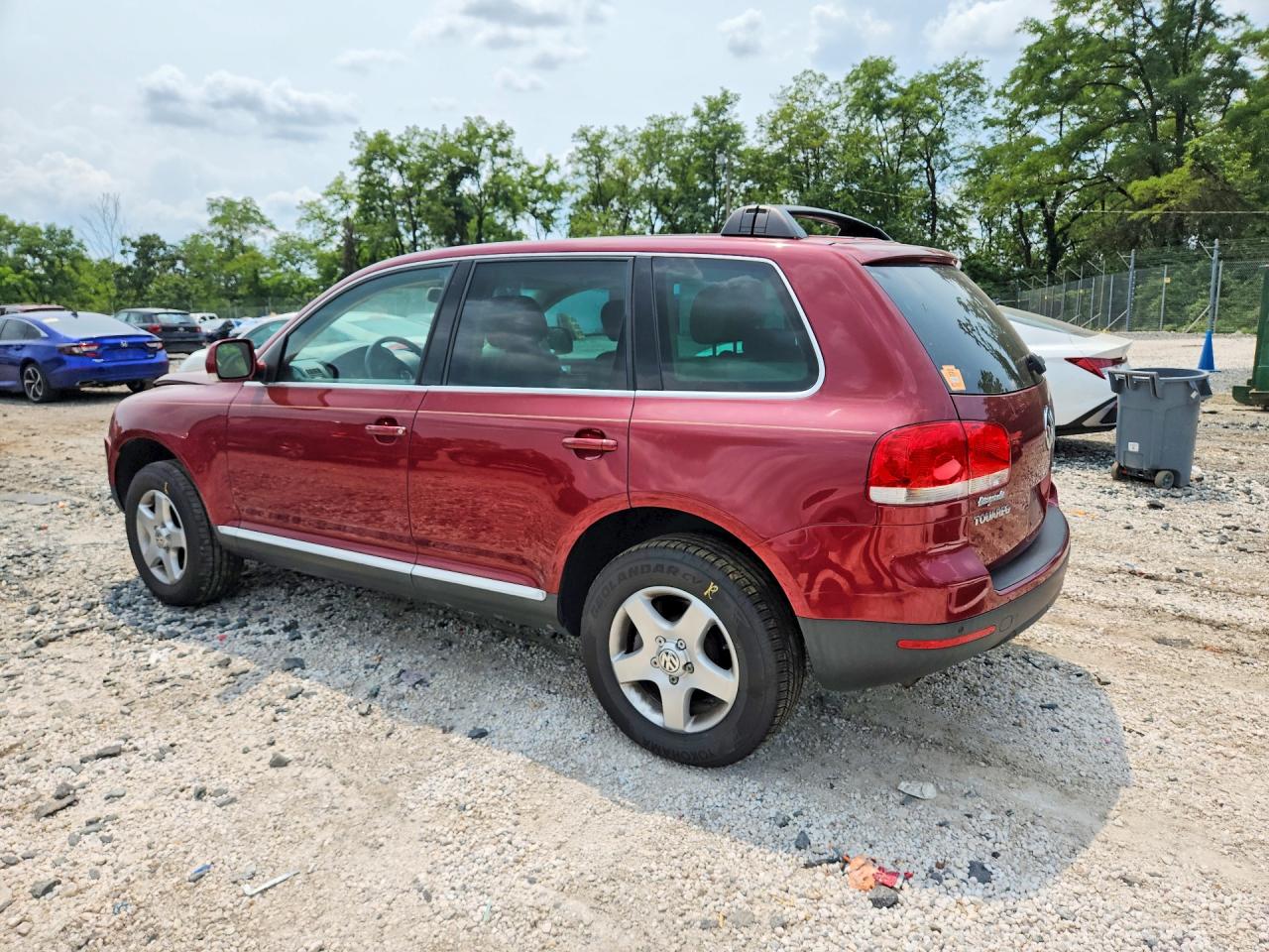 2004 Volkswagen Touareg 3.2 Red vin: WVGBC67L04D022738