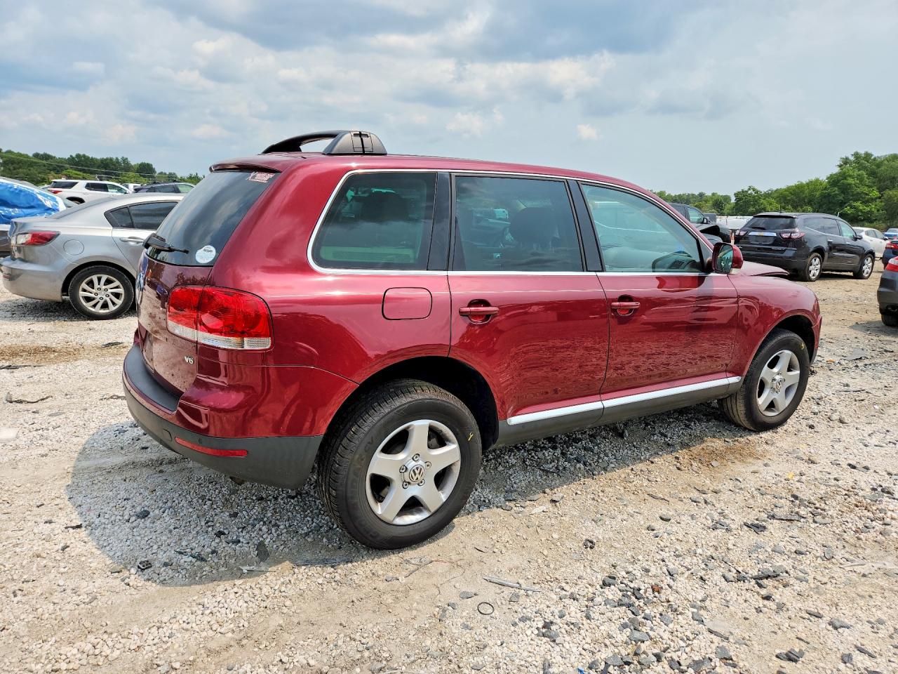 2004 Volkswagen Touareg 3.2 Red vin: WVGBC67L04D022738