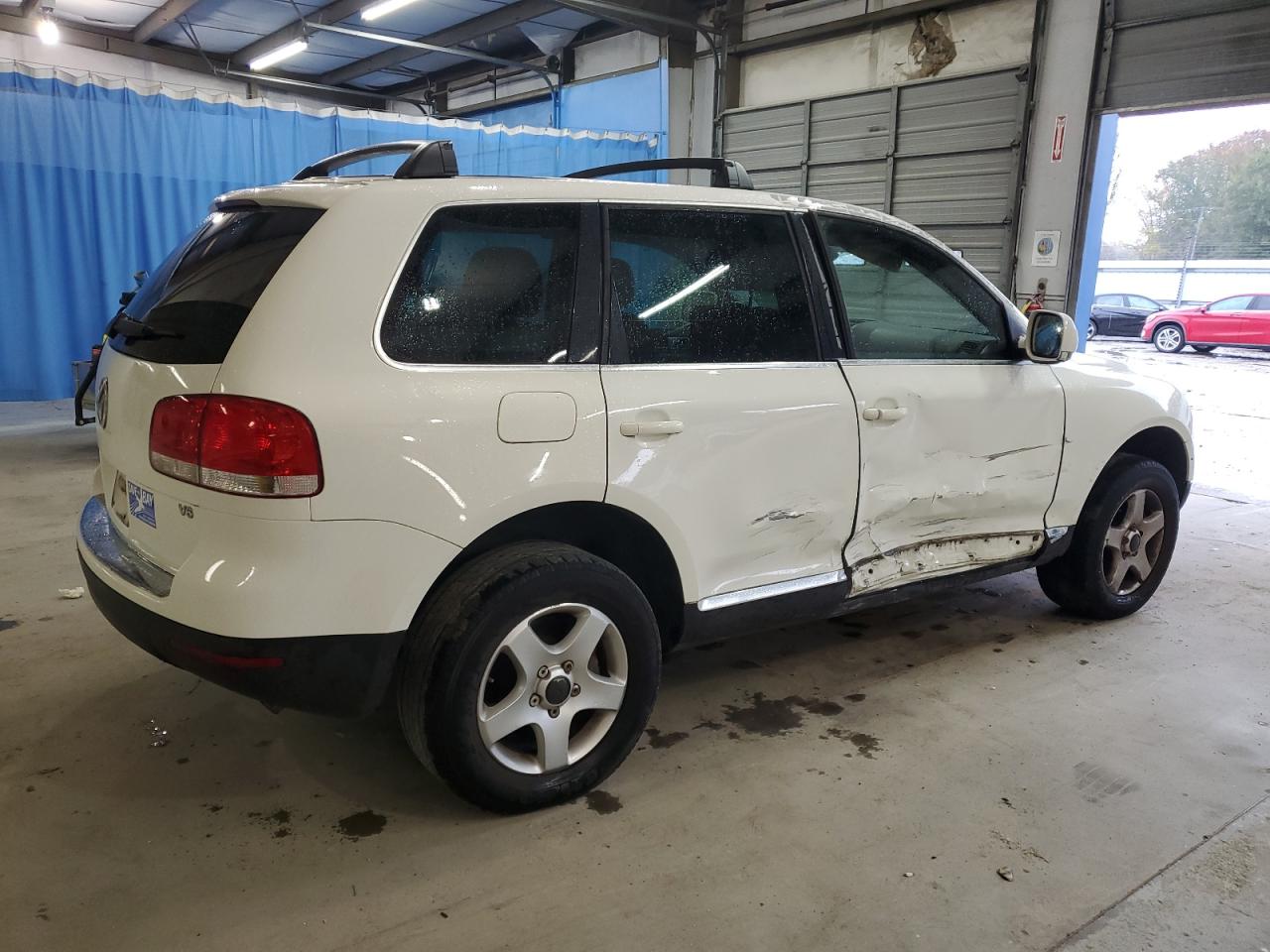 2004 Volkswagen Touareg 3.2 Белый vin: WVGBC77L64D078530
