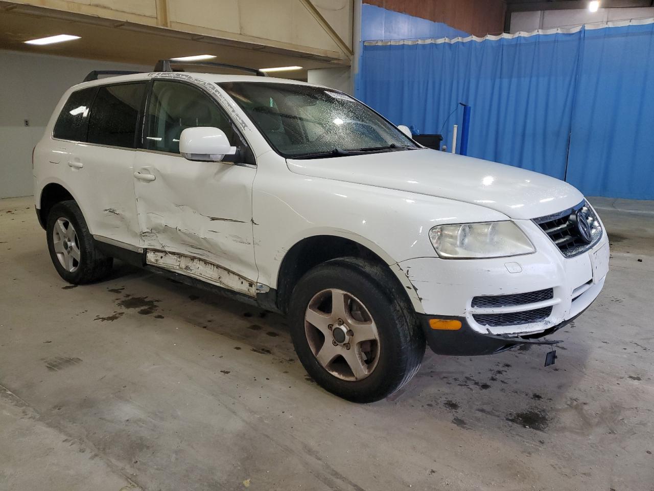 2004 Volkswagen Touareg 3.2 Белый vin: WVGBC77L64D078530