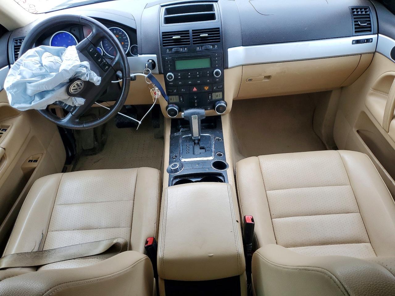 2009 Volkswagen Touareg 2 V6 Charcoal vin: WVGBE77L49D024418