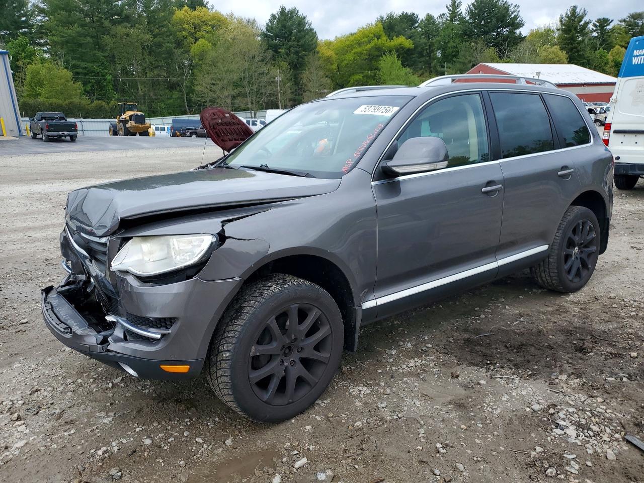 2009 Volkswagen Touareg 2 V6 Charcoal vin: WVGBE77L49D024418