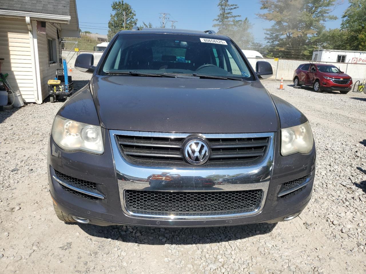 2009 Volkswagen Touareg 2 V6 Коричневый vin: WVGBE77L79D030861