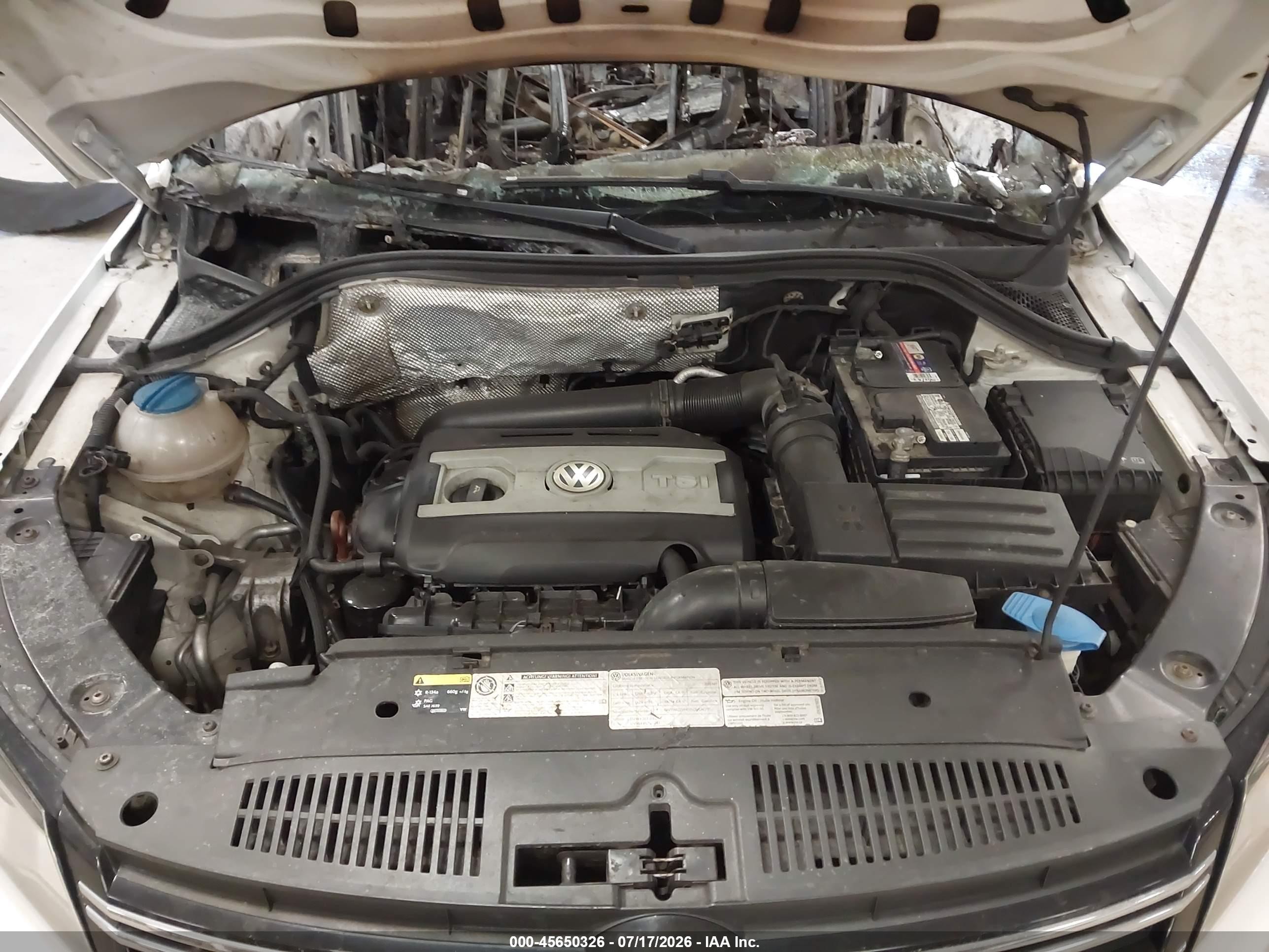 2013 Volkswagen Tiguan Sel White vin: WVGBV3AX0DW057840
