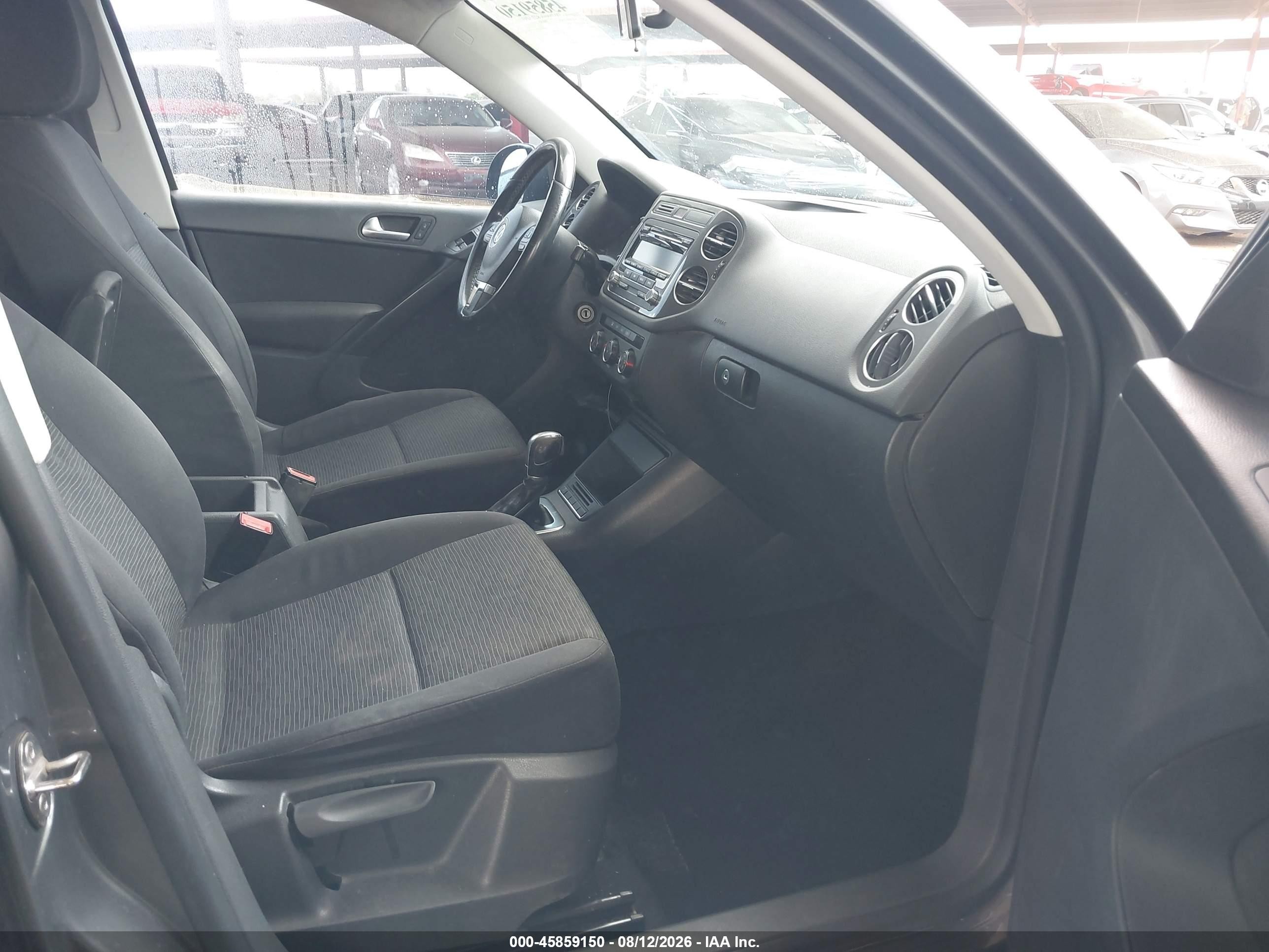 2013 Volkswagen Tiguan S Gray vin: WVGBV3AX0DW591713