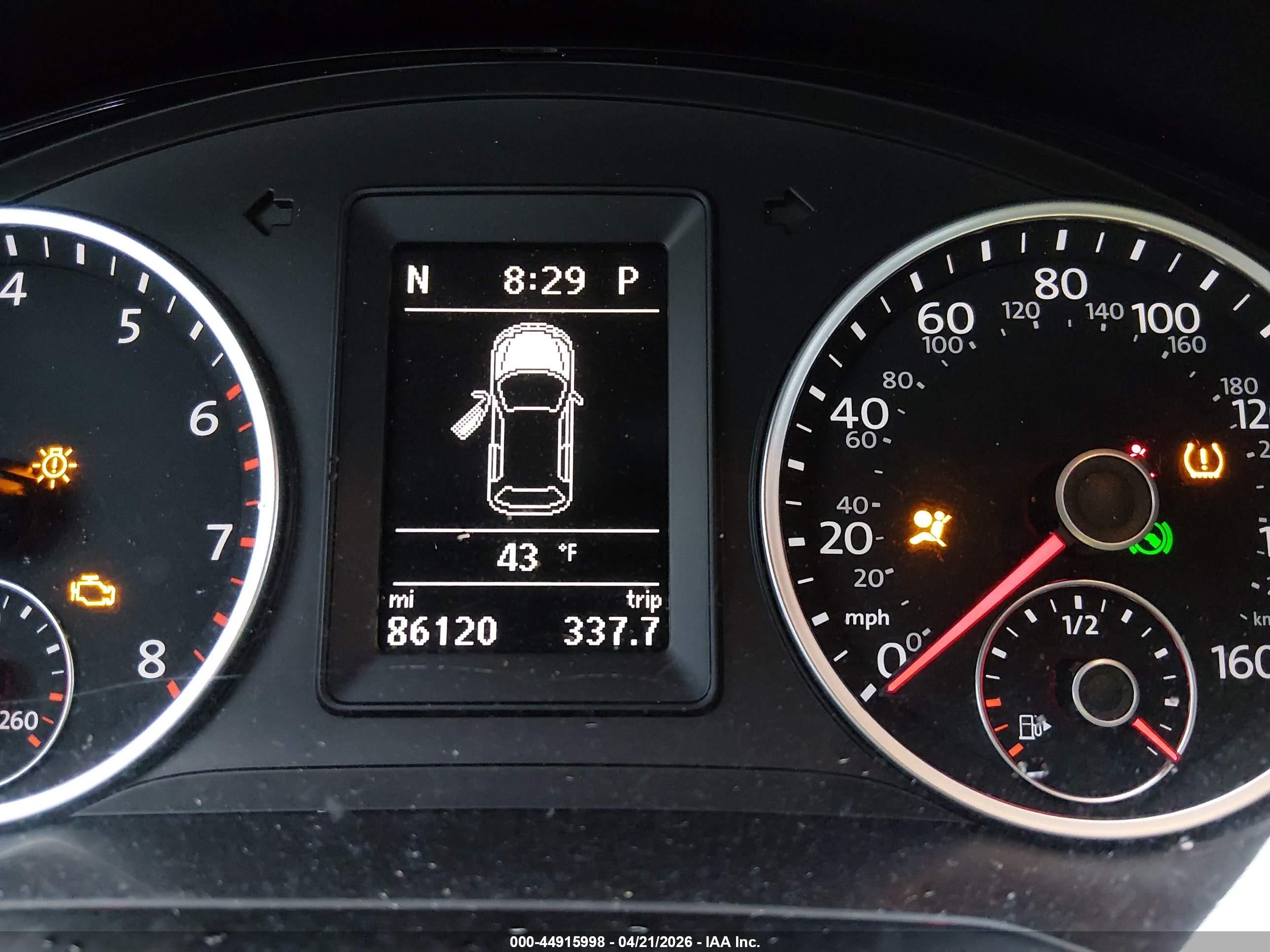 2014 Volkswagen Tiguan R-line Gray vin: WVGBV3AX0EW045236