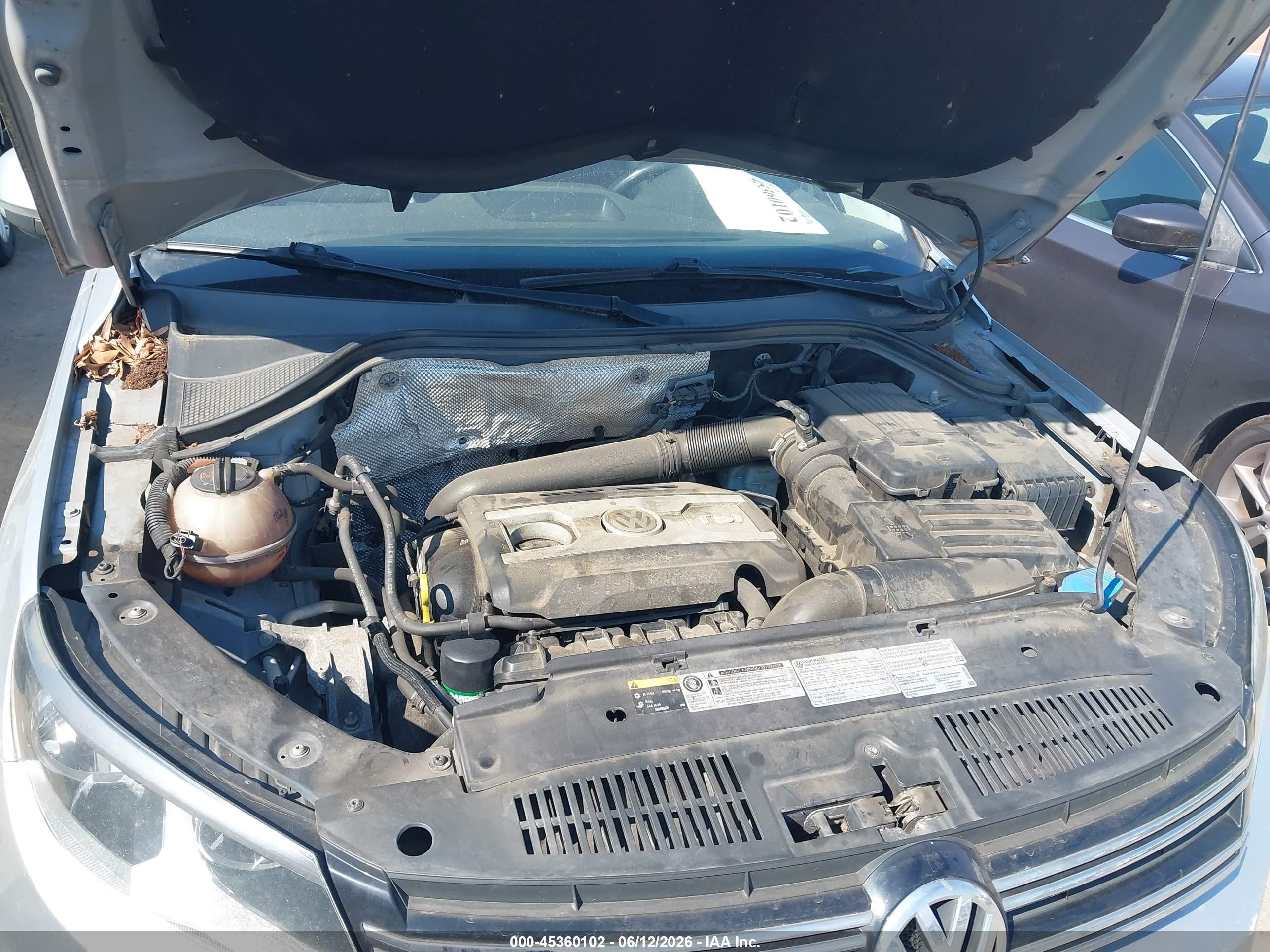 2014 Volkswagen Tiguan Sel Silver vin: WVGBV3AX0EW540858