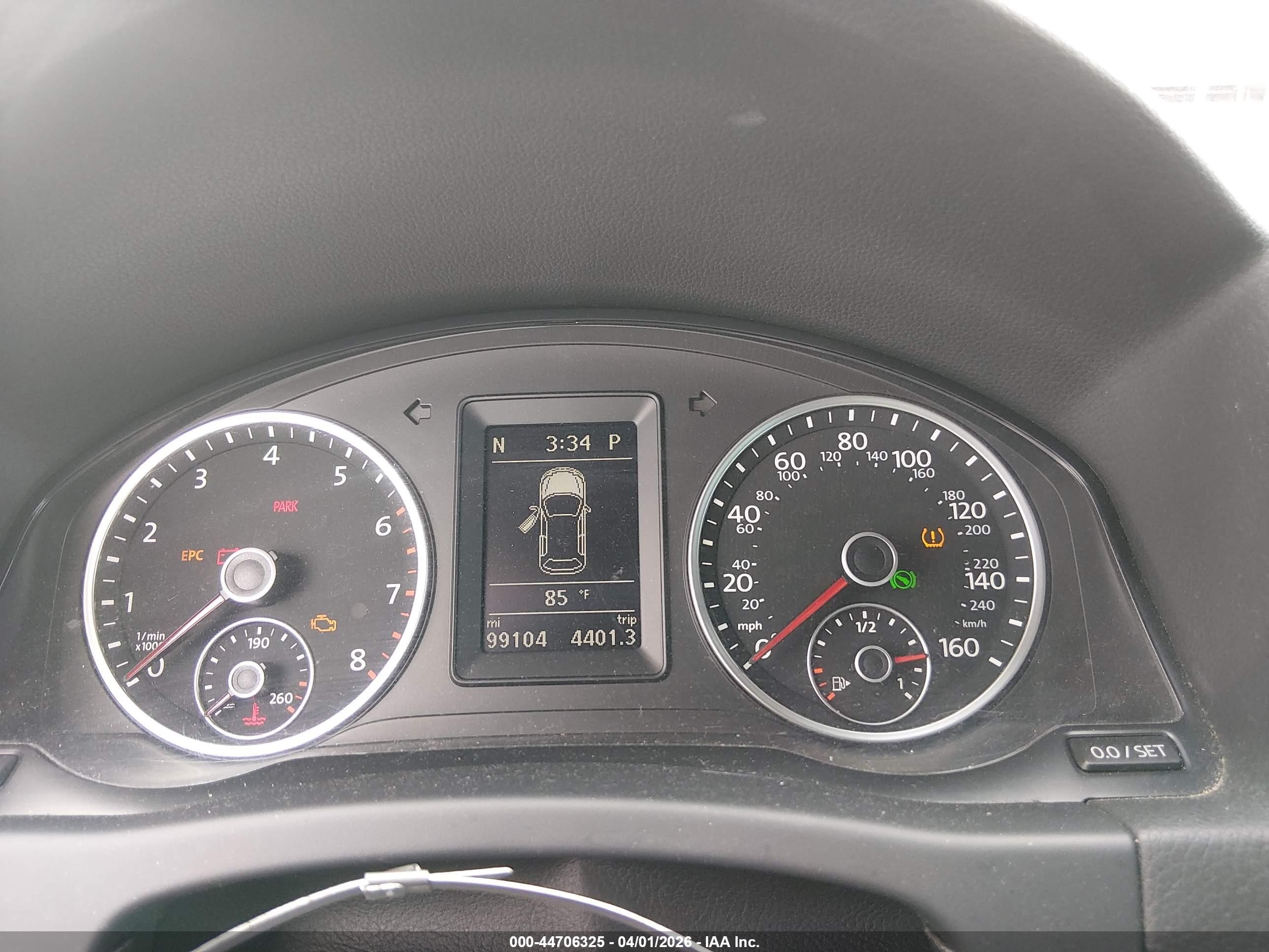 2014 Volkswagen Tiguan R-line Gray vin: WVGBV3AX1EW010480