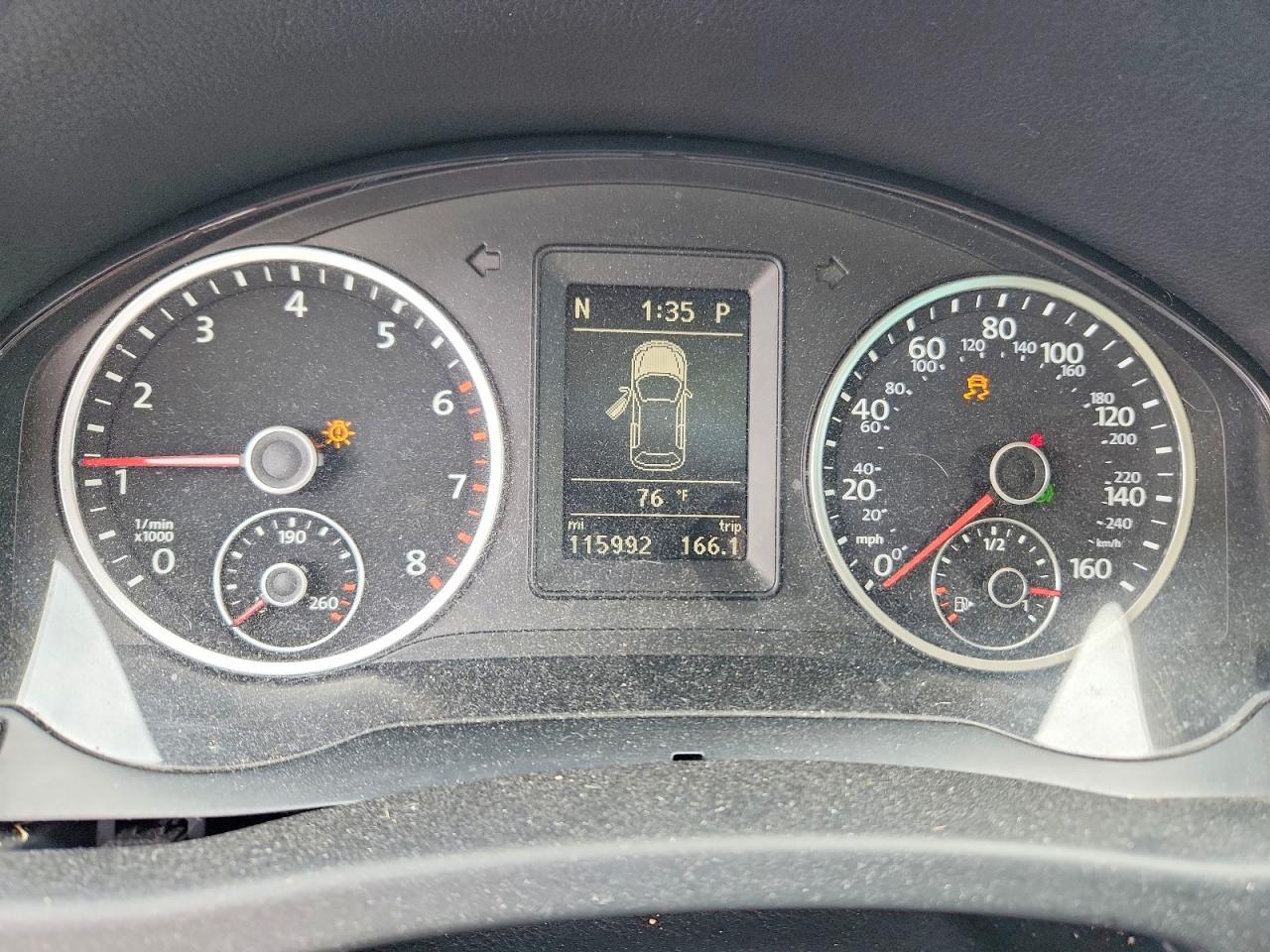 2014 Volkswagen Tiguan S Black vin: WVGBV3AX1EW541890