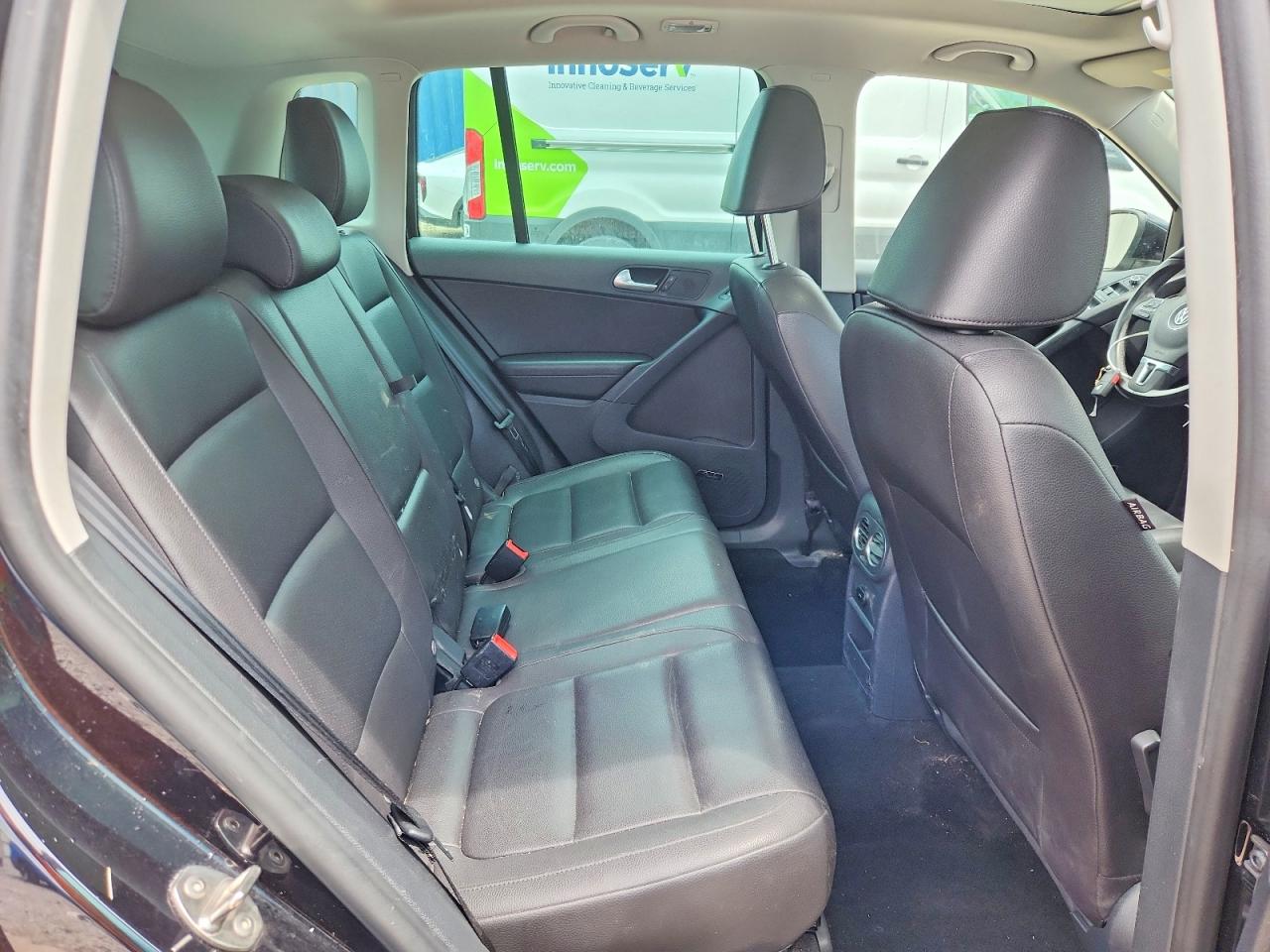 2014 Volkswagen Tiguan S Black vin: WVGBV3AX1EW541890