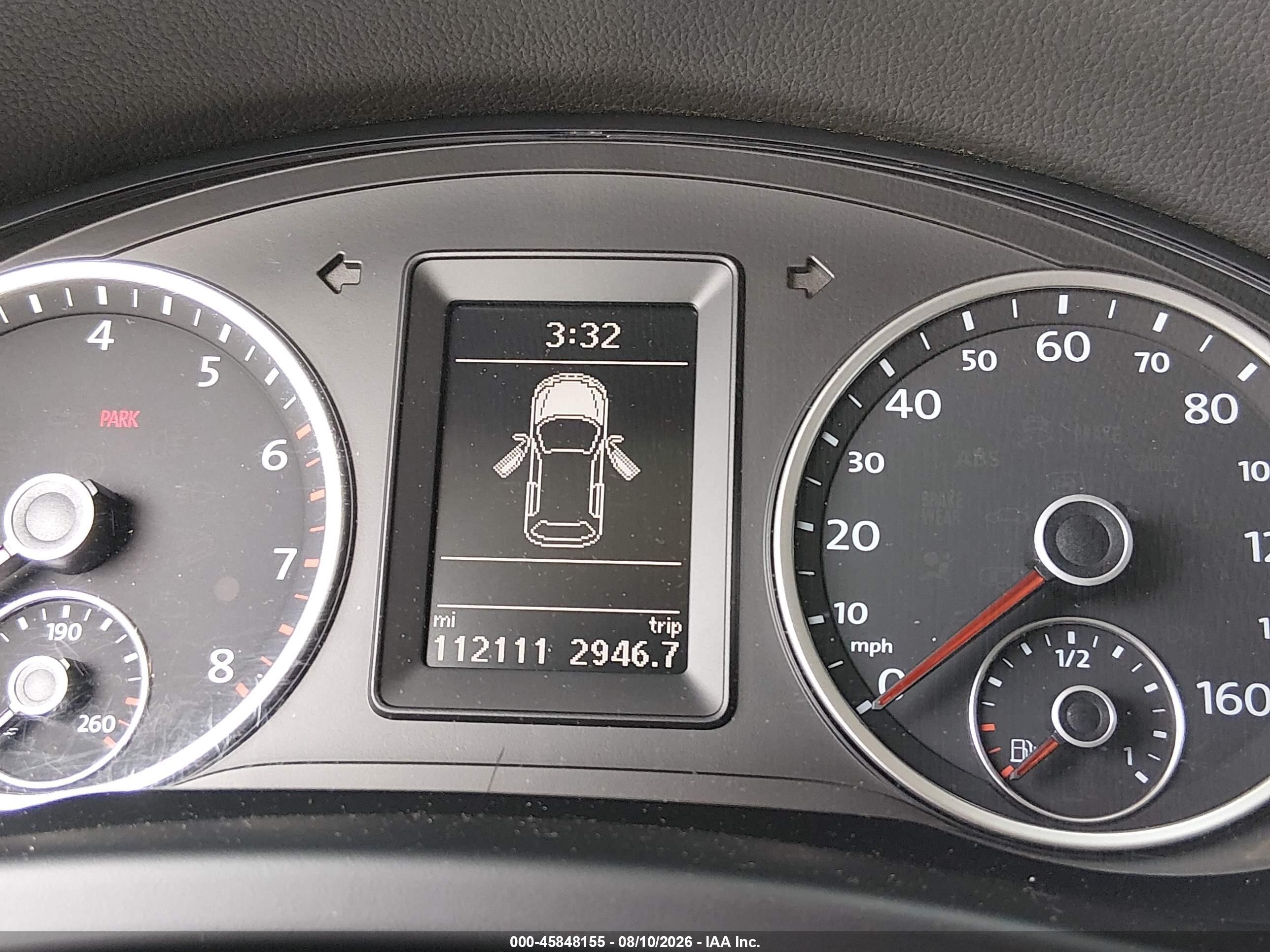 2013 Volkswagen Tiguan S Белый vin: WVGBV3AX2DW068614
