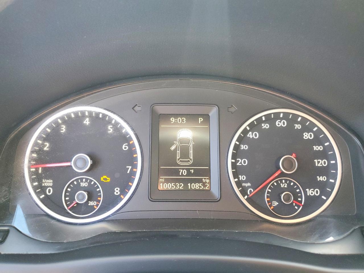 2013 Volkswagen Tiguan Blue vin: WVGBV3AX2DW072226