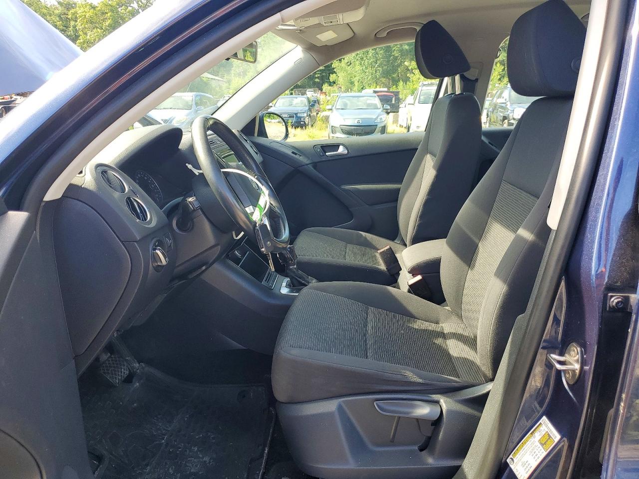 2013 Volkswagen Tiguan Blue vin: WVGBV3AX2DW072226