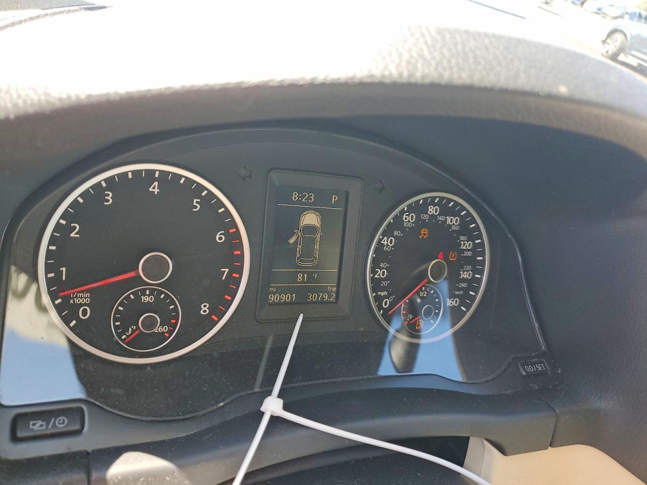 2014 Volkswagen Tiguan S White vin: WVGBV3AX2EW523382