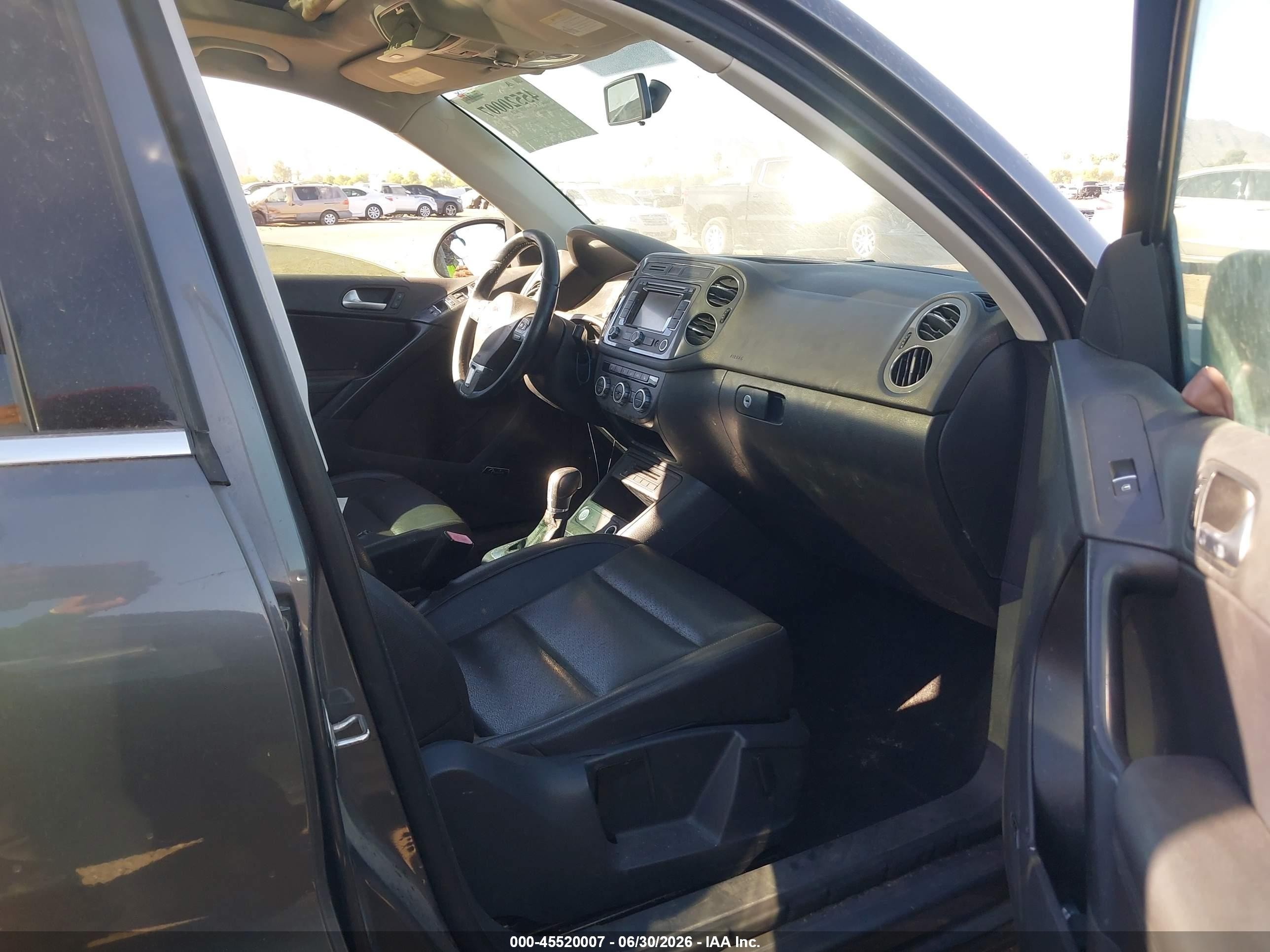 2014 Volkswagen Tiguan Sel Gray vin: WVGBV3AX2EW527254