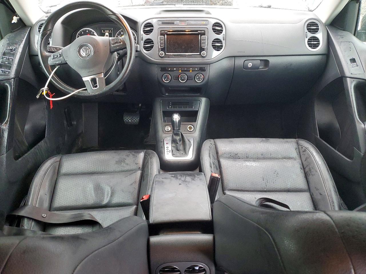 2014 Volkswagen Tiguan S Gray vin: WVGBV3AX2EW535242