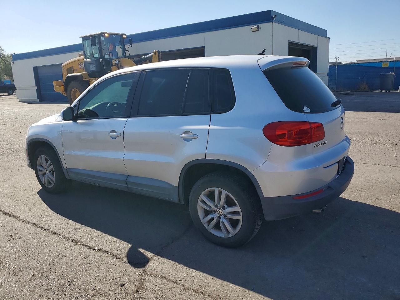 2014 Volkswagen Tiguan S Silver vin: WVGBV3AX2EW541820