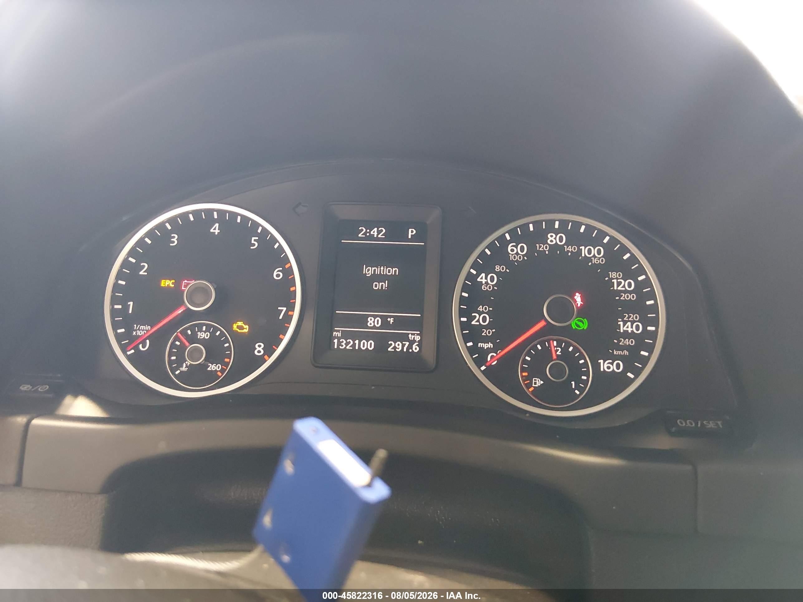 2014 Volkswagen Tiguan Se Черный vin: WVGBV3AX2EW568984