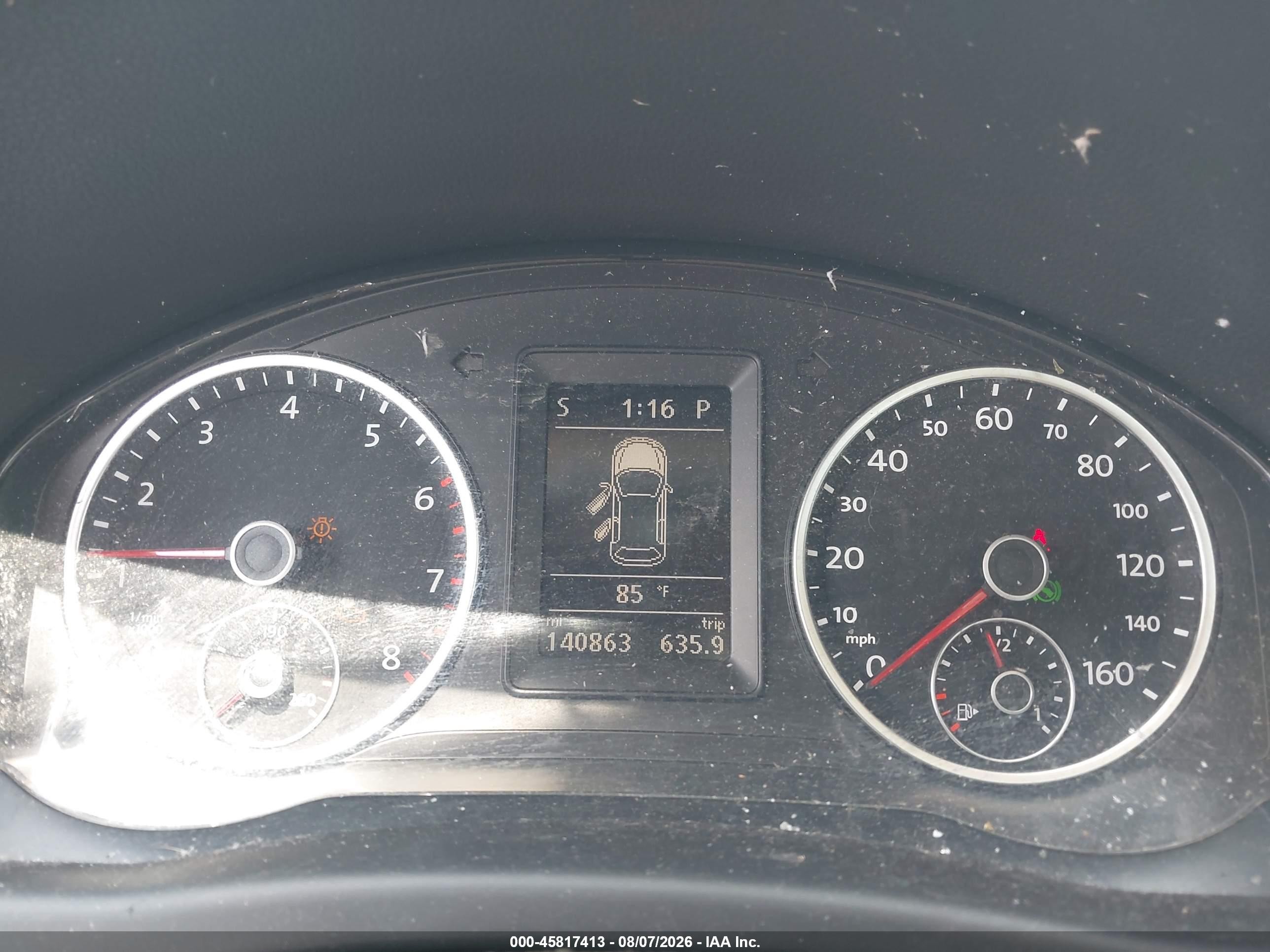 2013 Volkswagen Tiguan Se White vin: WVGBV3AX3DW090332