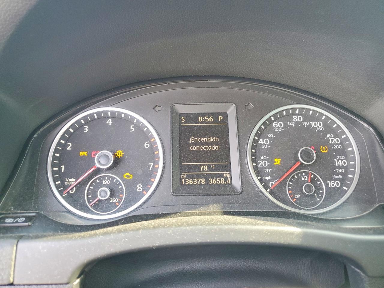 2014 Volkswagen Tiguan S Blue vin: WVGBV3AX3EW044064