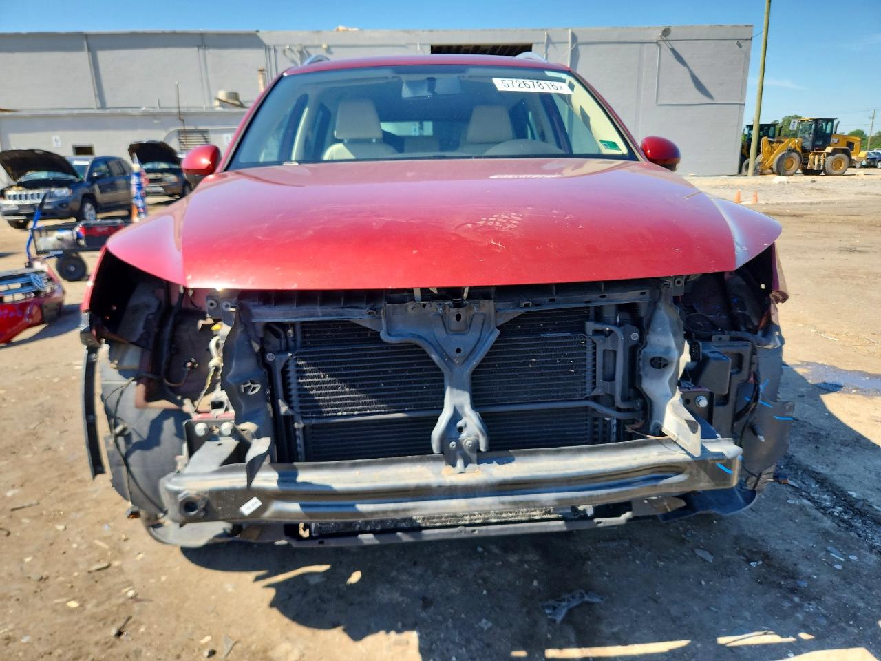 2014 Volkswagen Tiguan S Maroon vin: WVGBV3AX3EW059809