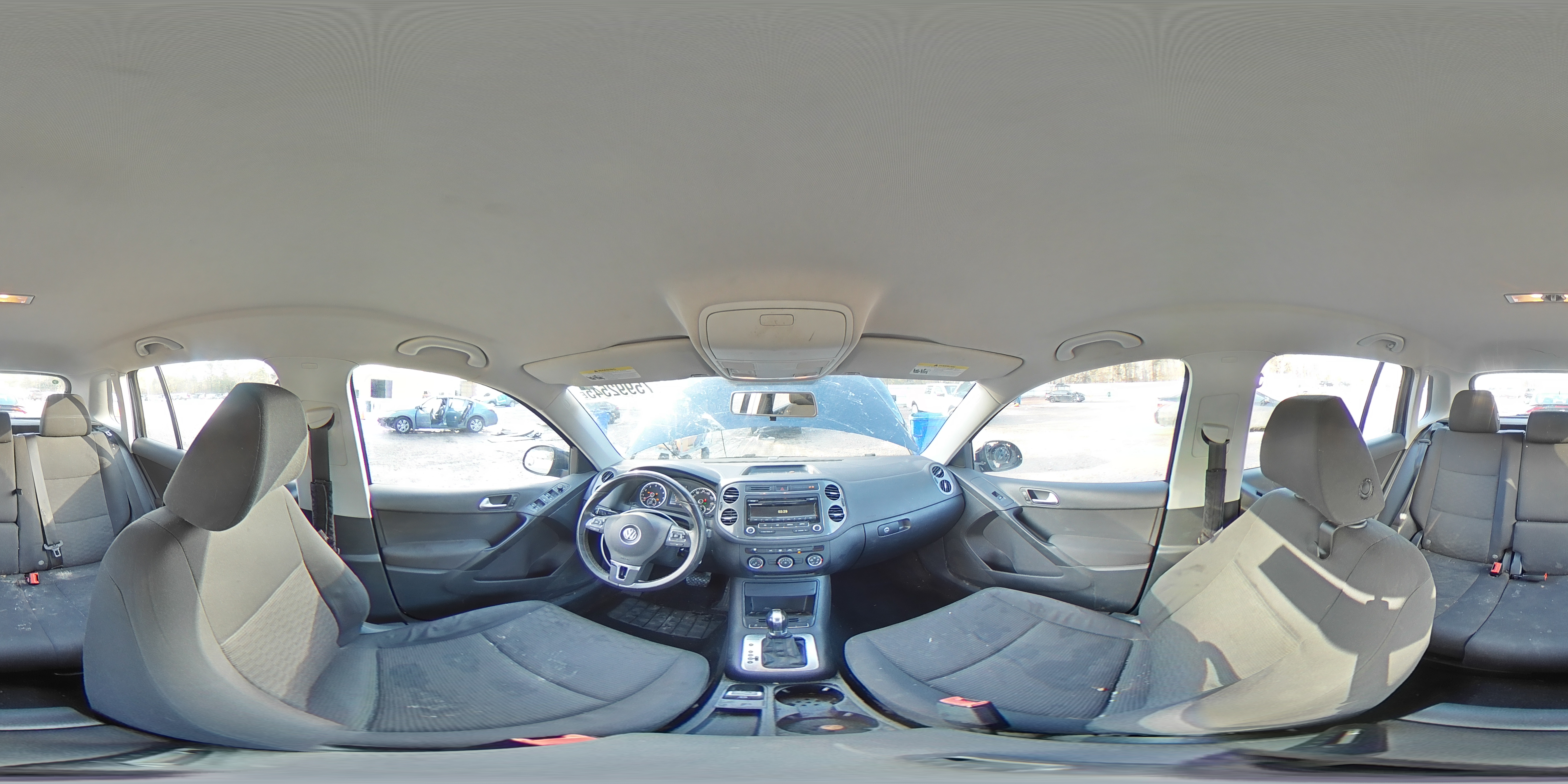 2014 Volkswagen Tiguan S Синий vin: WVGBV3AX3EW560263