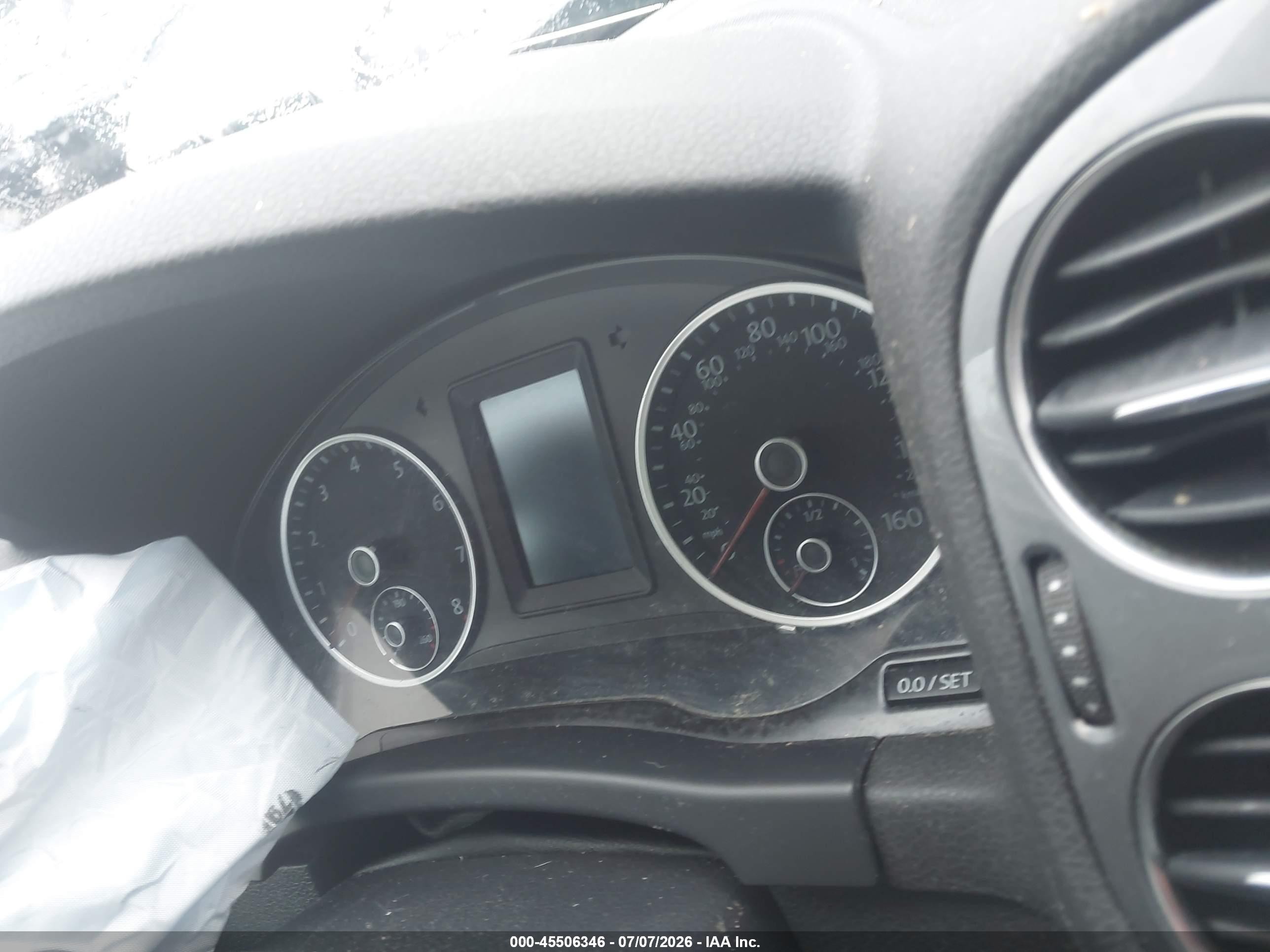 2014 Volkswagen Tiguan Sel Черный vin: WVGBV3AX3EW611664