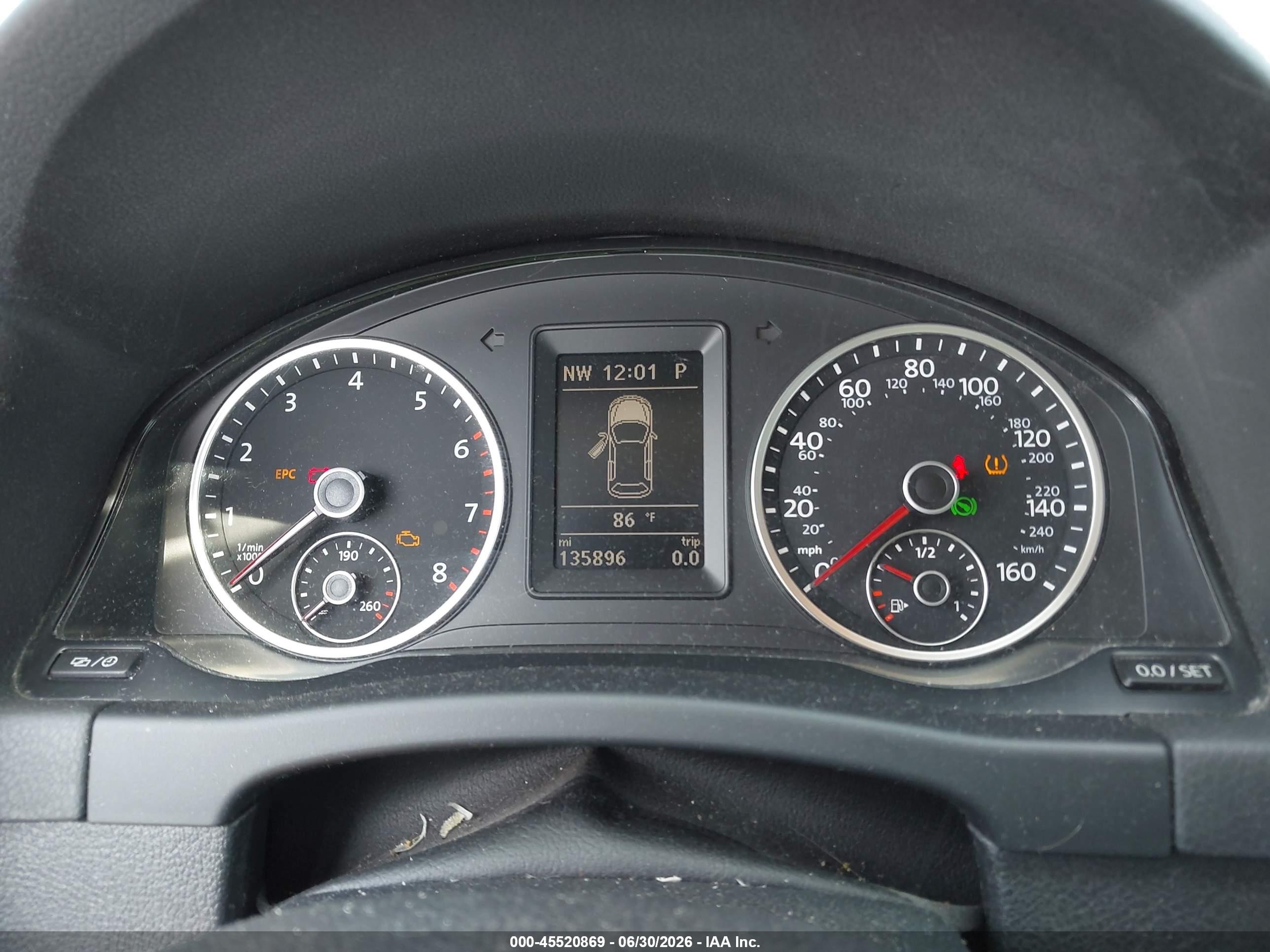 2014 Volkswagen Tiguan S Red vin: WVGBV3AX4EW027452