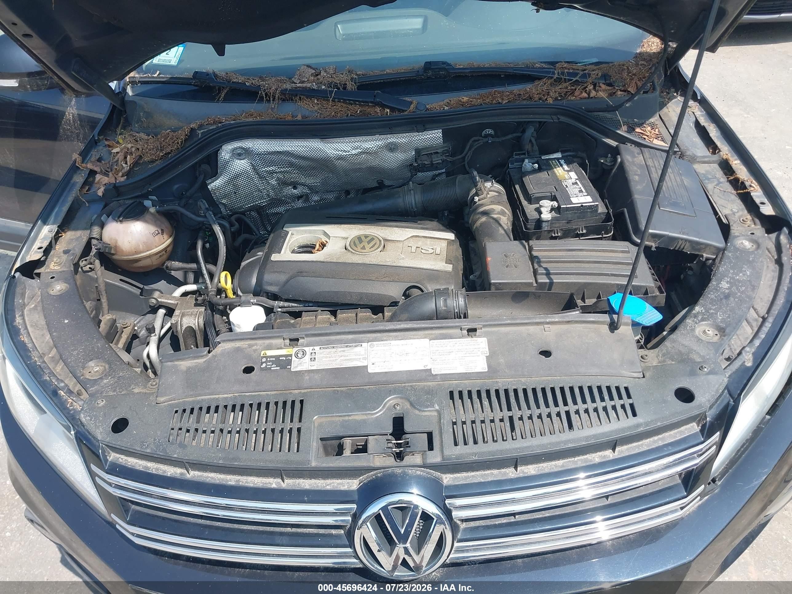 2014 Volkswagen Tiguan Sel Black vin: WVGBV3AX4EW562121