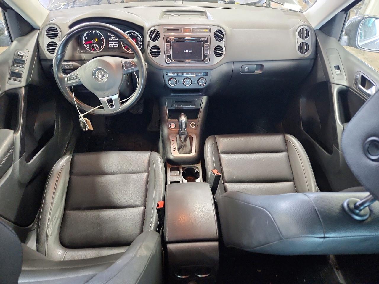 2014 Volkswagen Tiguan S Gray vin: WVGBV3AX4EW591814