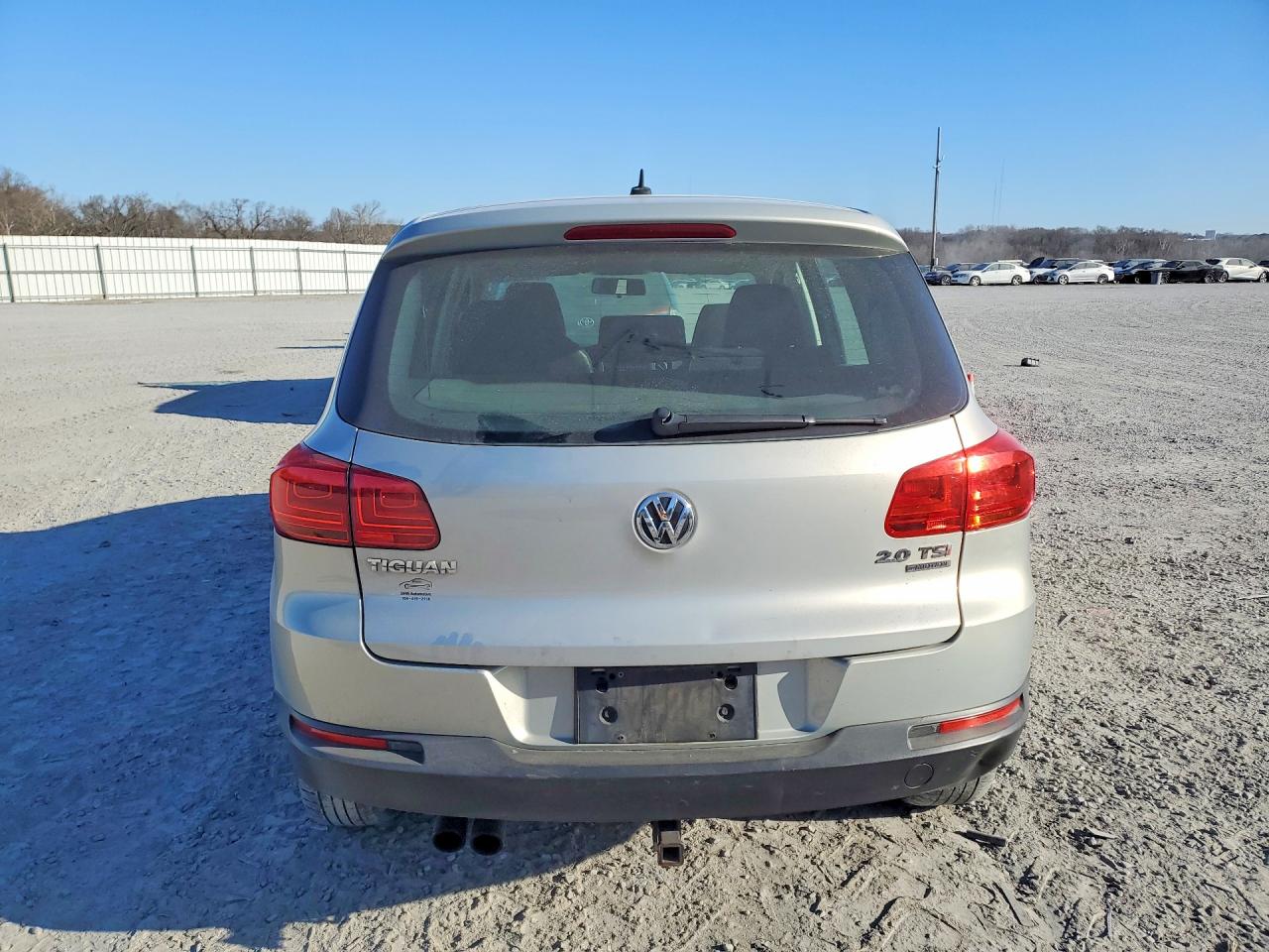 2013 Volkswagen Tiguan S Серебряный vin: WVGBV3AX5DW577175